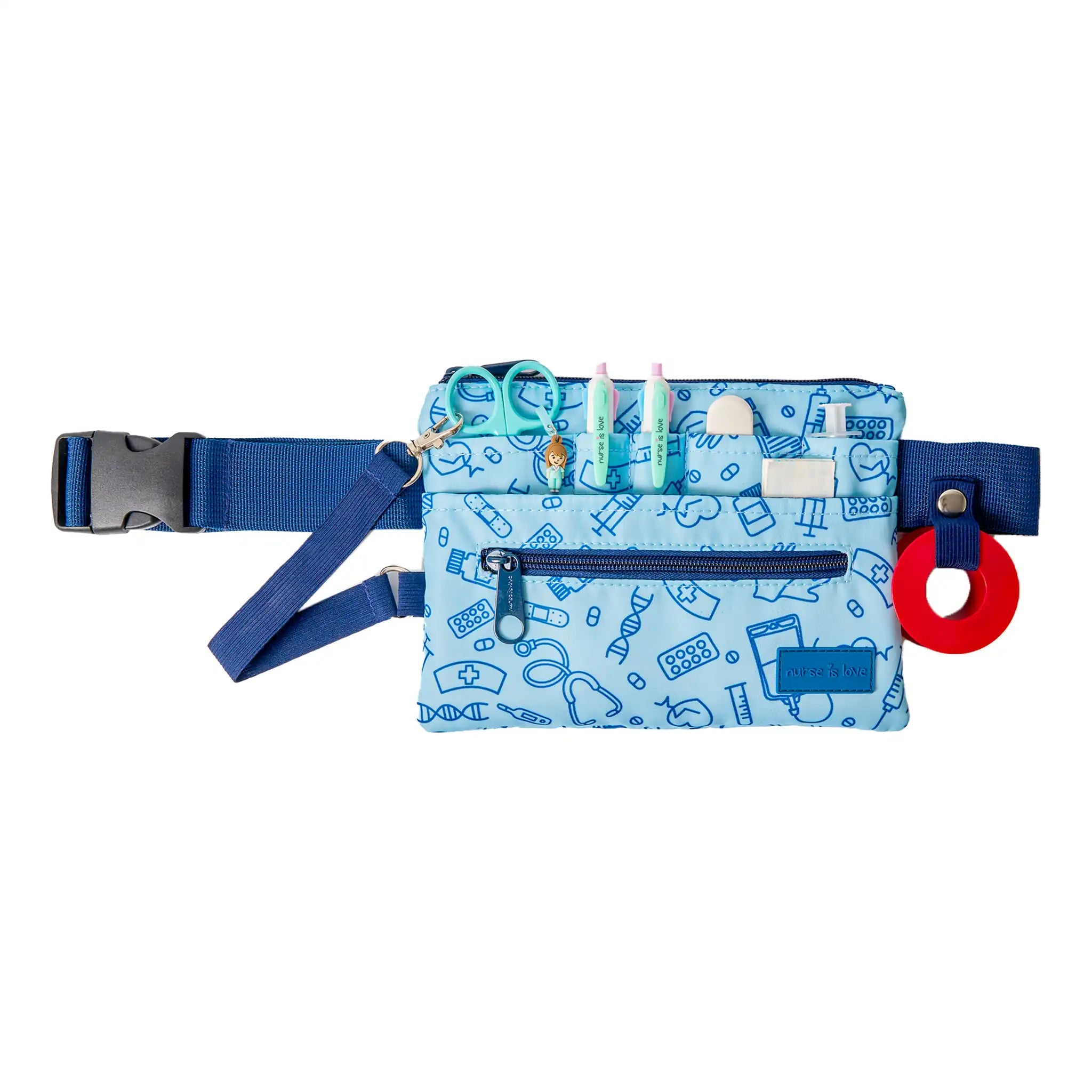 Organizador Riñonera Horizontal Unisex de Nurse is Love para enfermería y sanidad