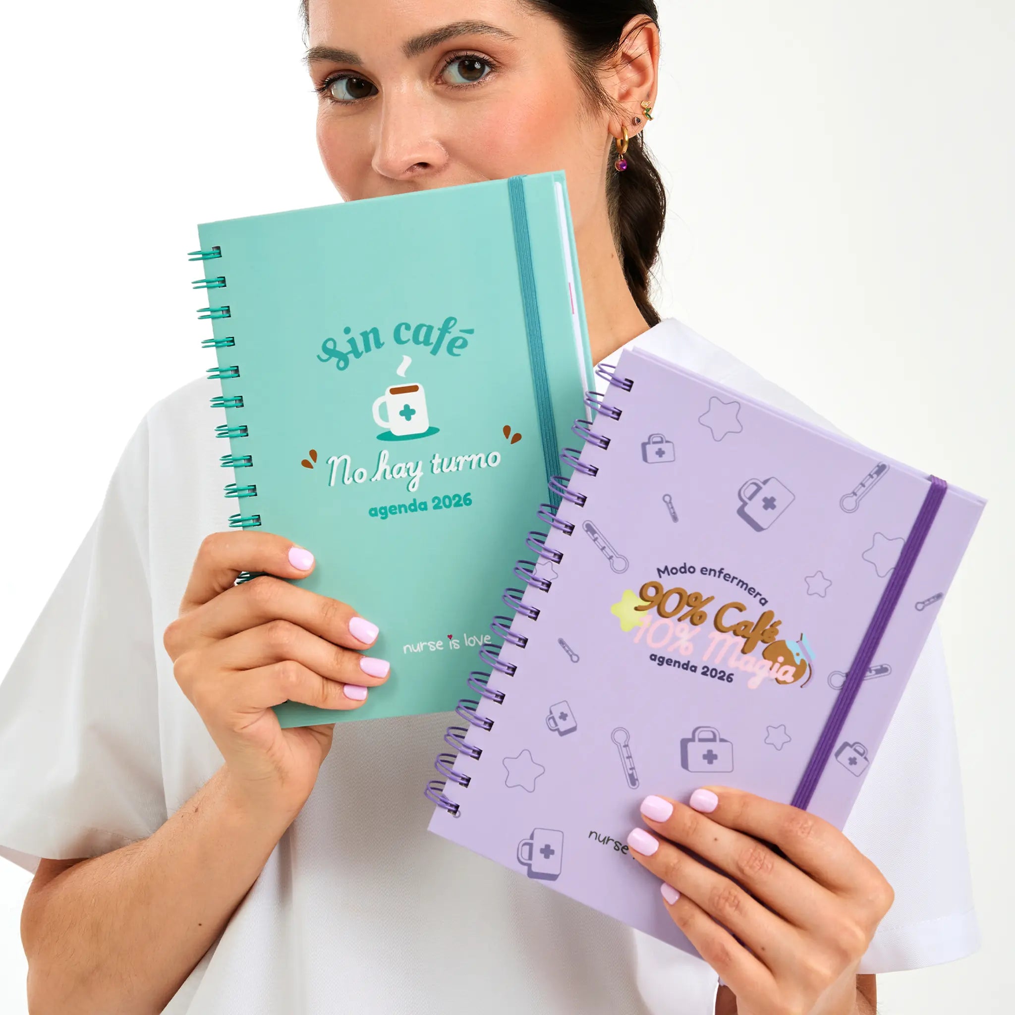 Agenda para Enfermeras Café Menta de Nurse is Love para enfermería y sanidad