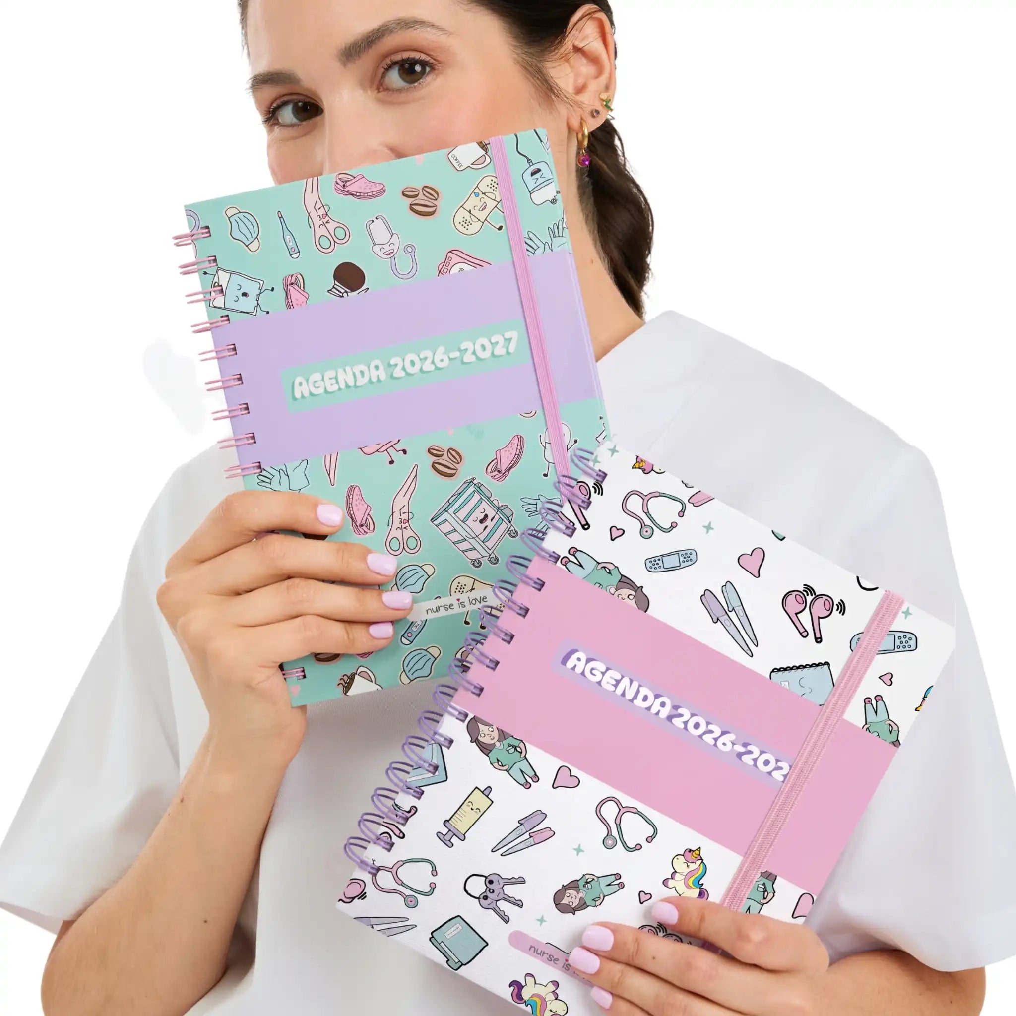 Agenda 2026-2027 para Enfermeras Unicornios de Nurse is Love para enfermería y sanidad