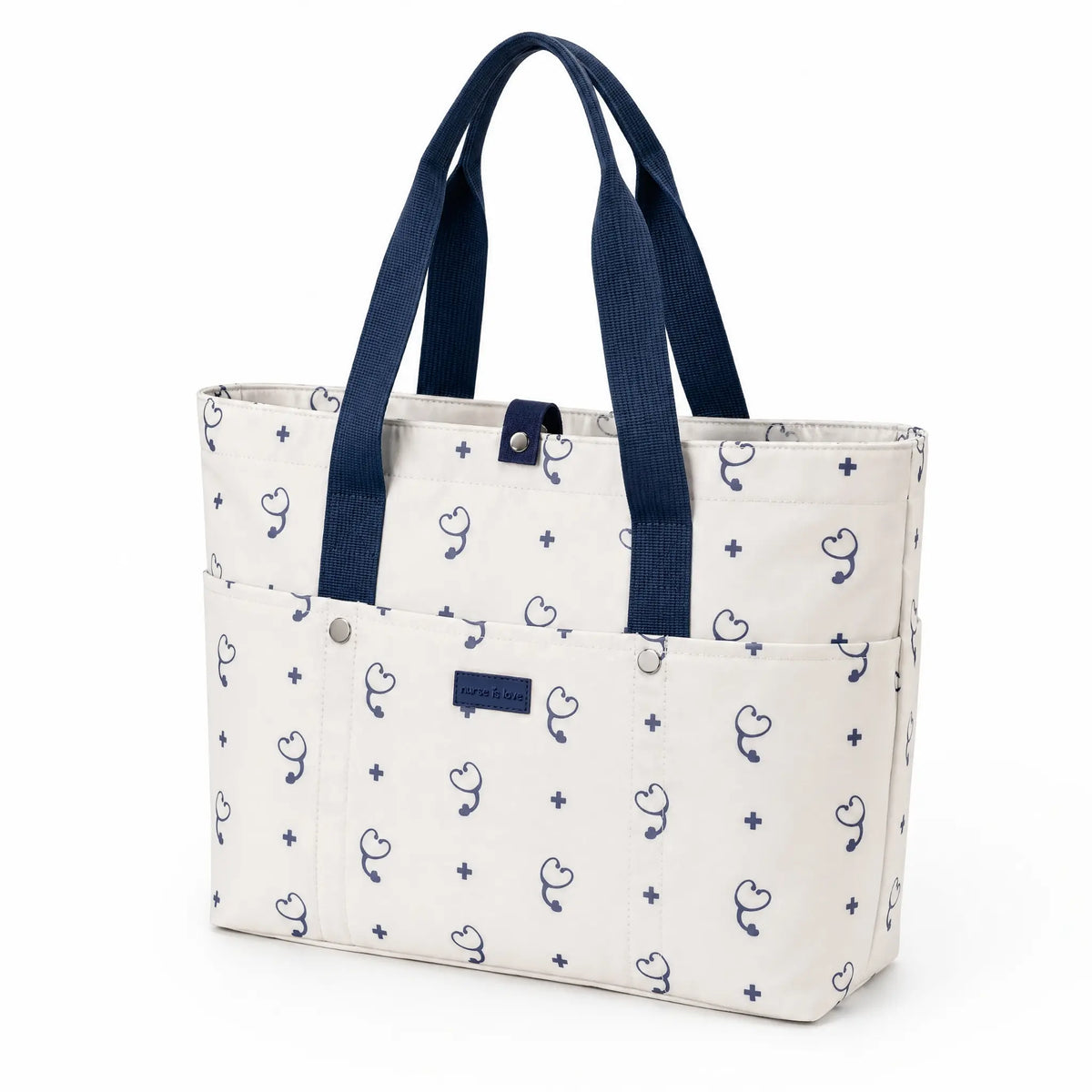 Bolso Beige Estetoscopio de Nurse is Love para enfermería y sanidad