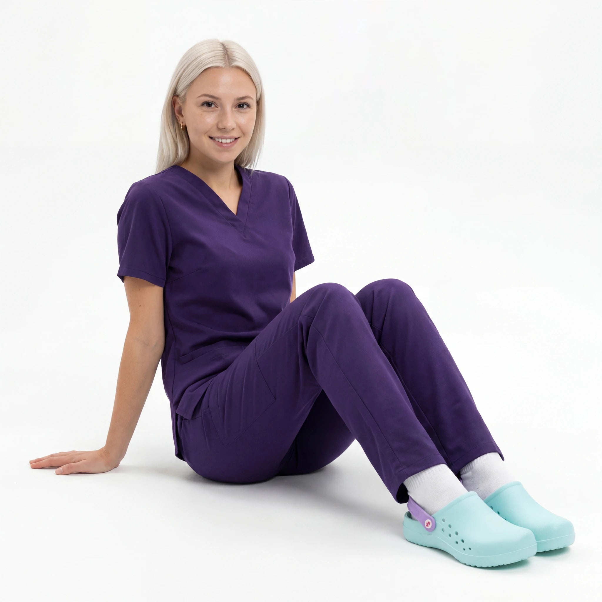 Zuecos para Enfermeras Aqua de Nurse is Love para enfermería y sanidad
