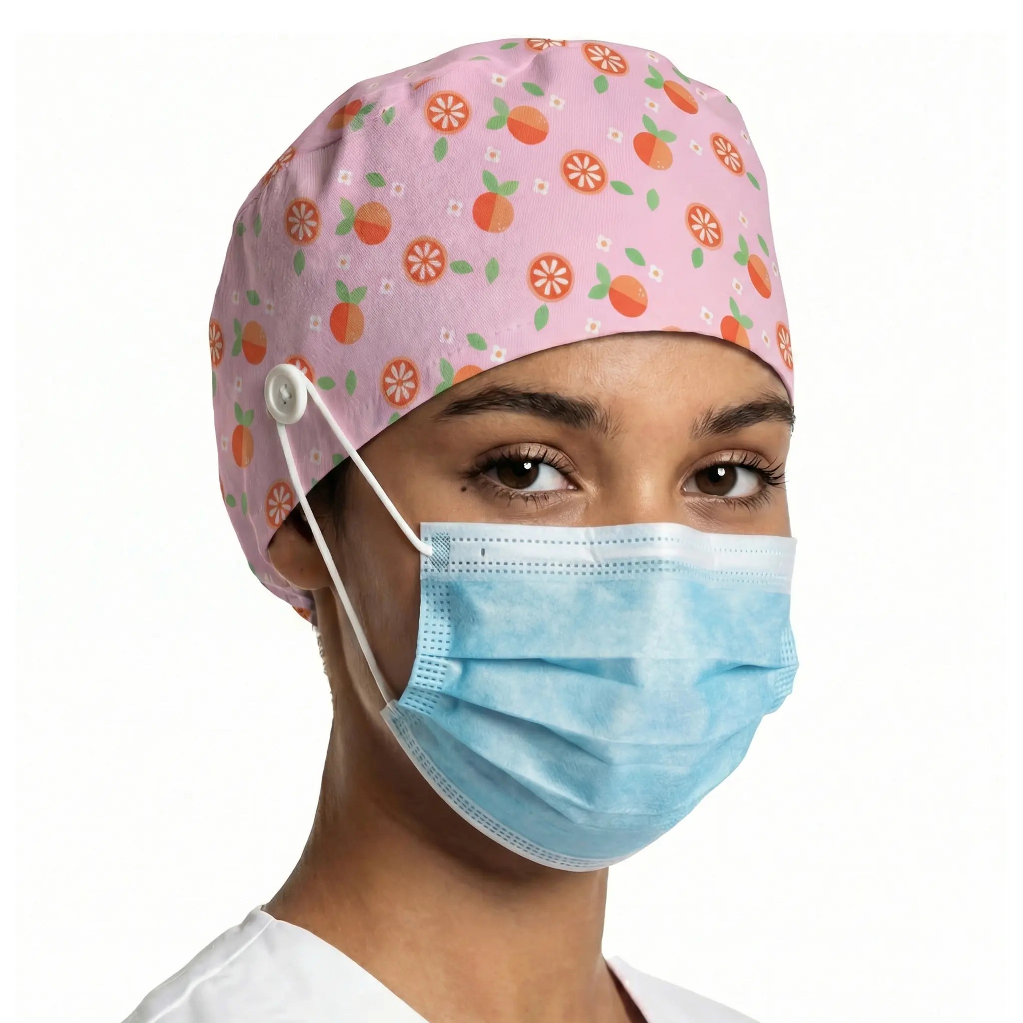 Gorro Naranjas para Enfermeras de Nurse is Love para enfermería y sanidad