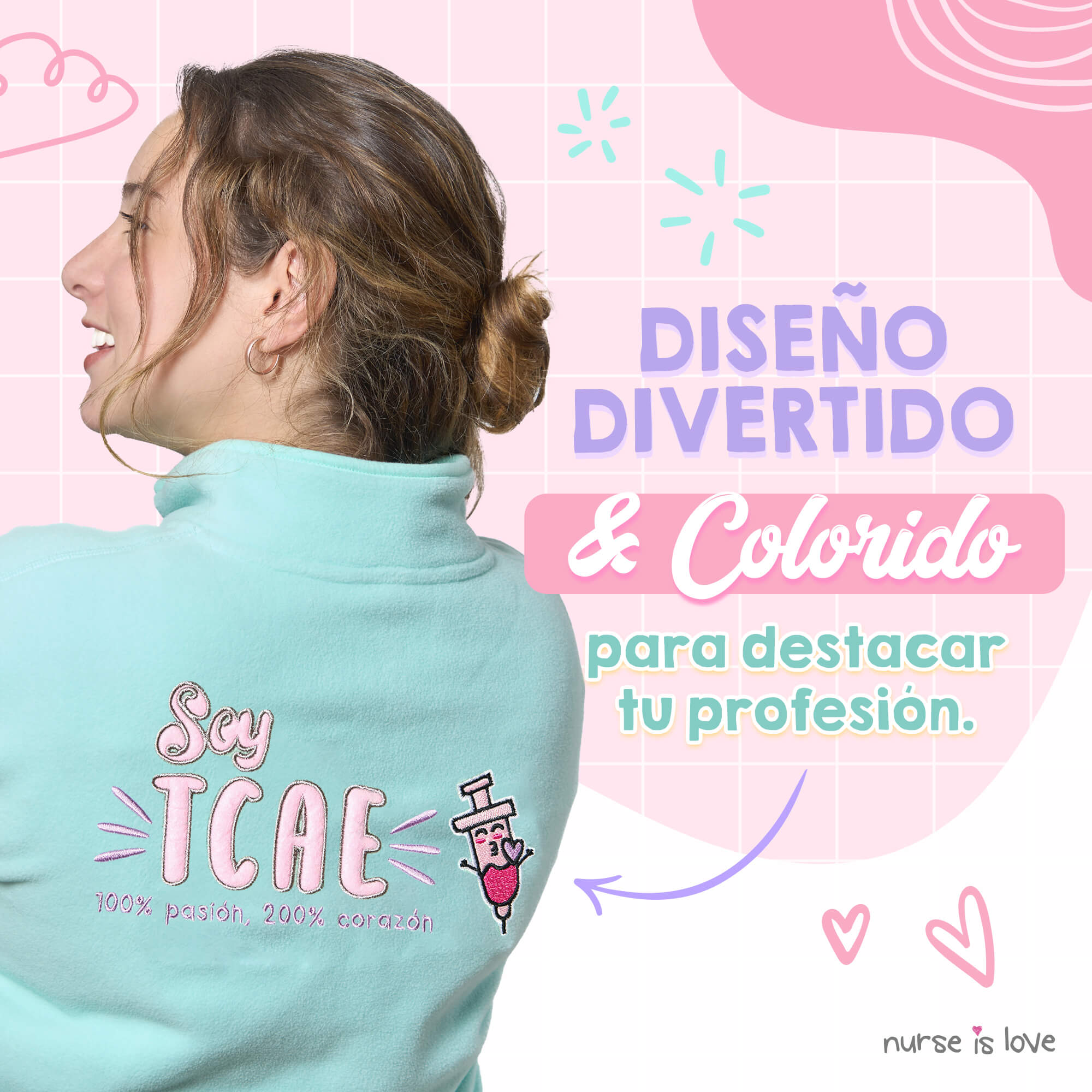 Chaqueta Polar Aqua TCAE