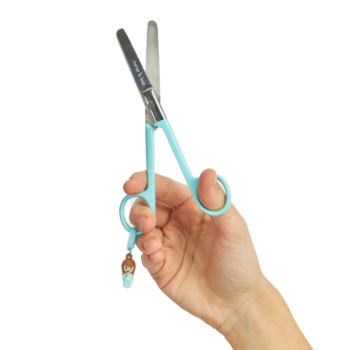 Set para Enfermera Organizador de Bolsillo - Lanyard con Tijeras Enfermeria Mayo - Aqua de Nurse is Love para enfermería y sanidad