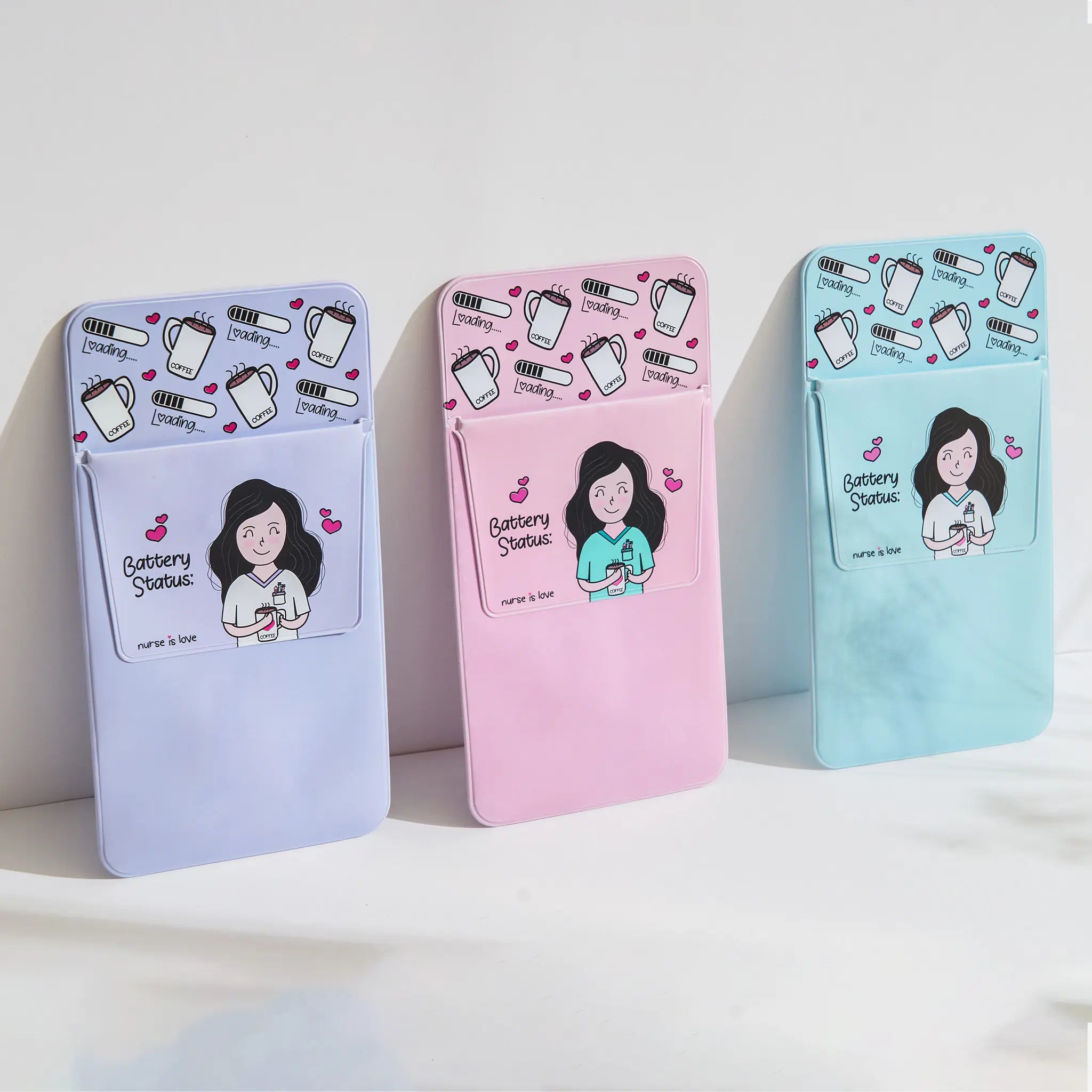 Pack de 3 Salvabolsillos de Nurse is Love para enfermería y sanidad