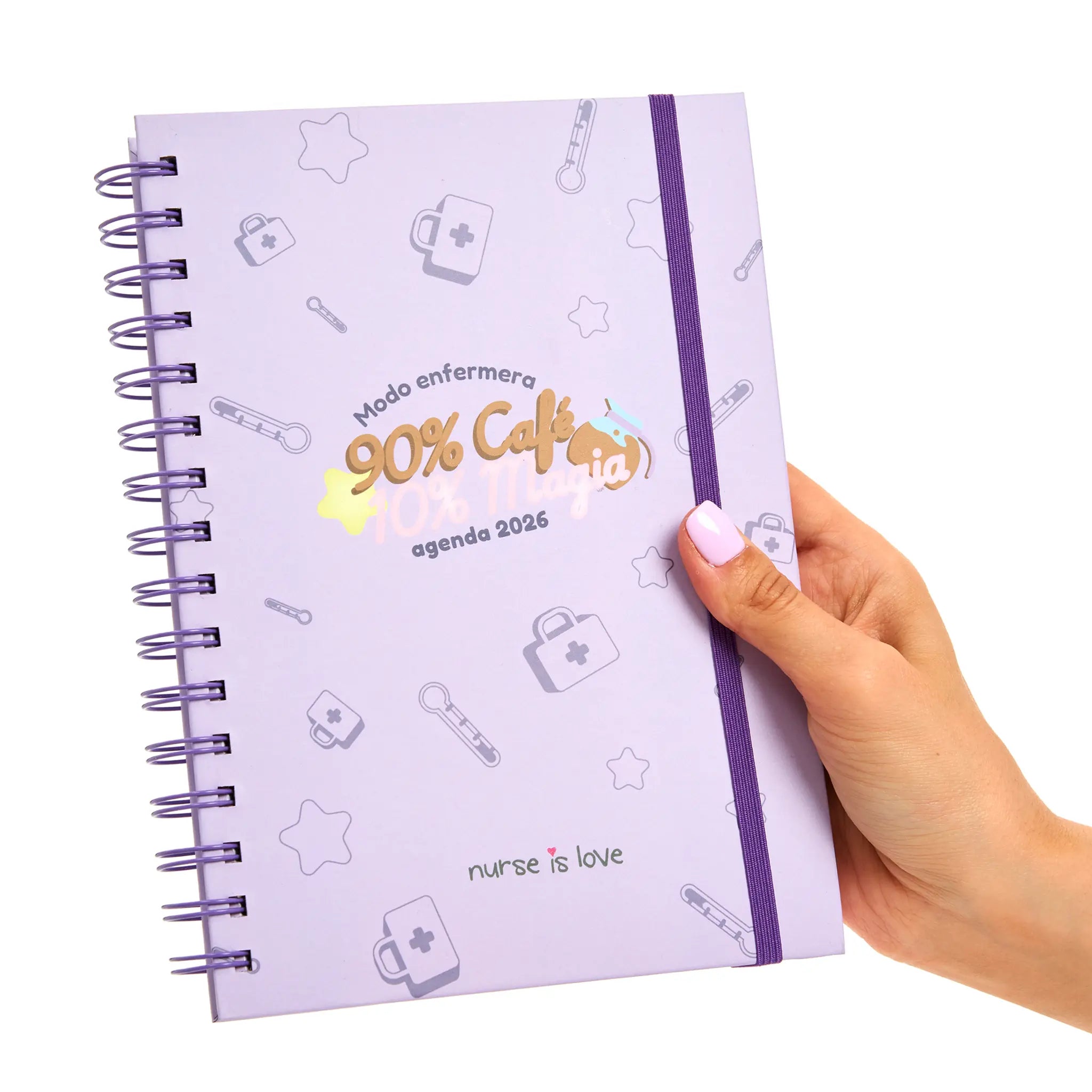 Agenda para Enfermeras Café Magia de Nurse is Love para enfermería y sanidad
