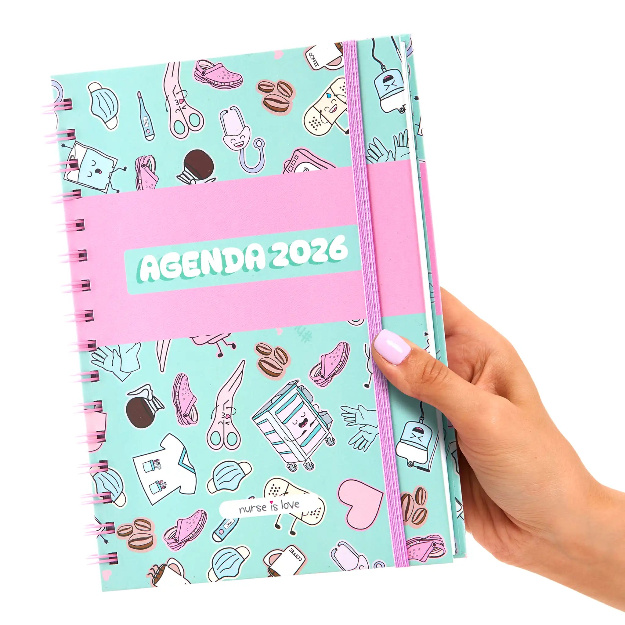 Agenda para Enfermeras Aqua de Nurse is Love para enfermería y sanidad