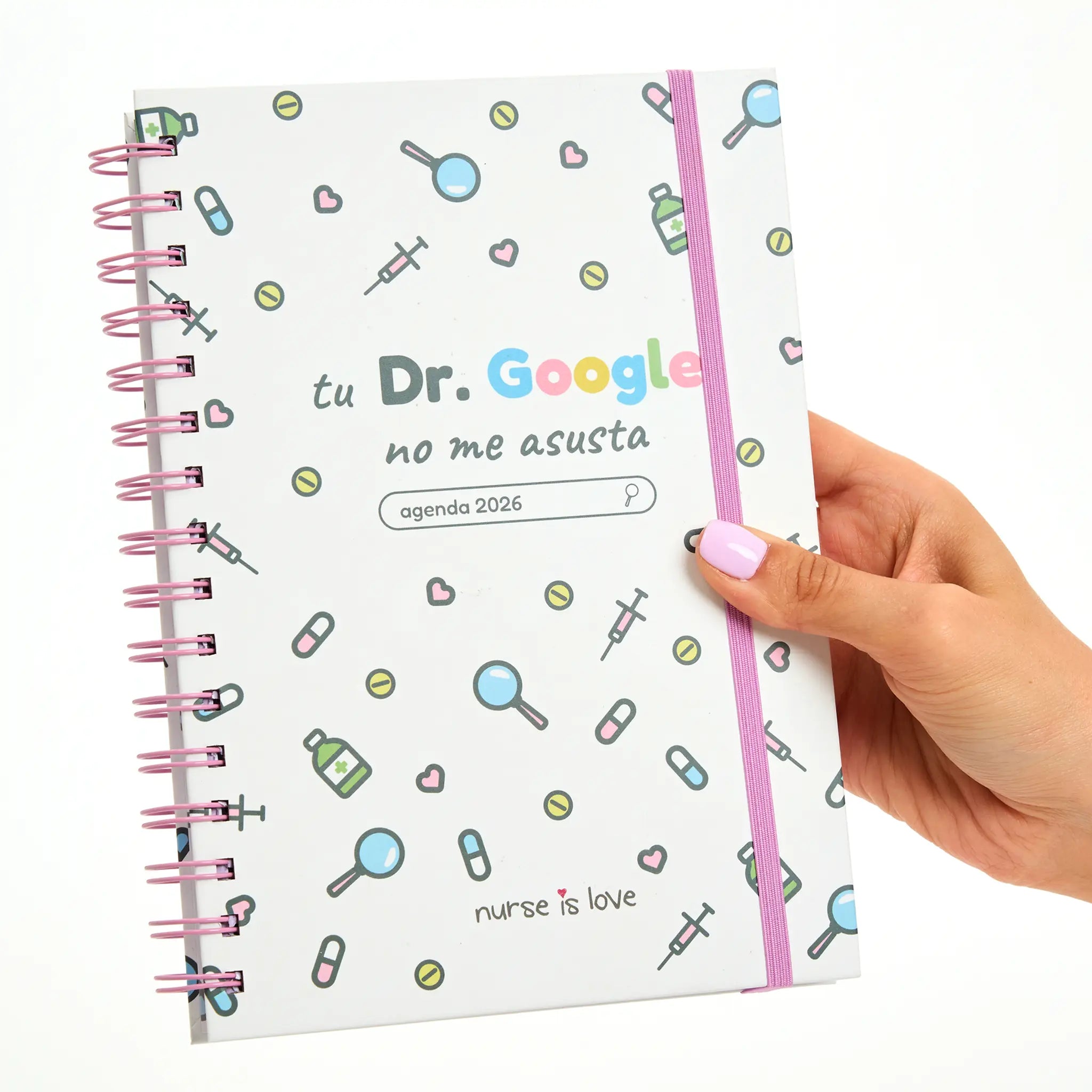 Agenda para Enfermeras Google de Nurse is Love para enfermería y sanidad