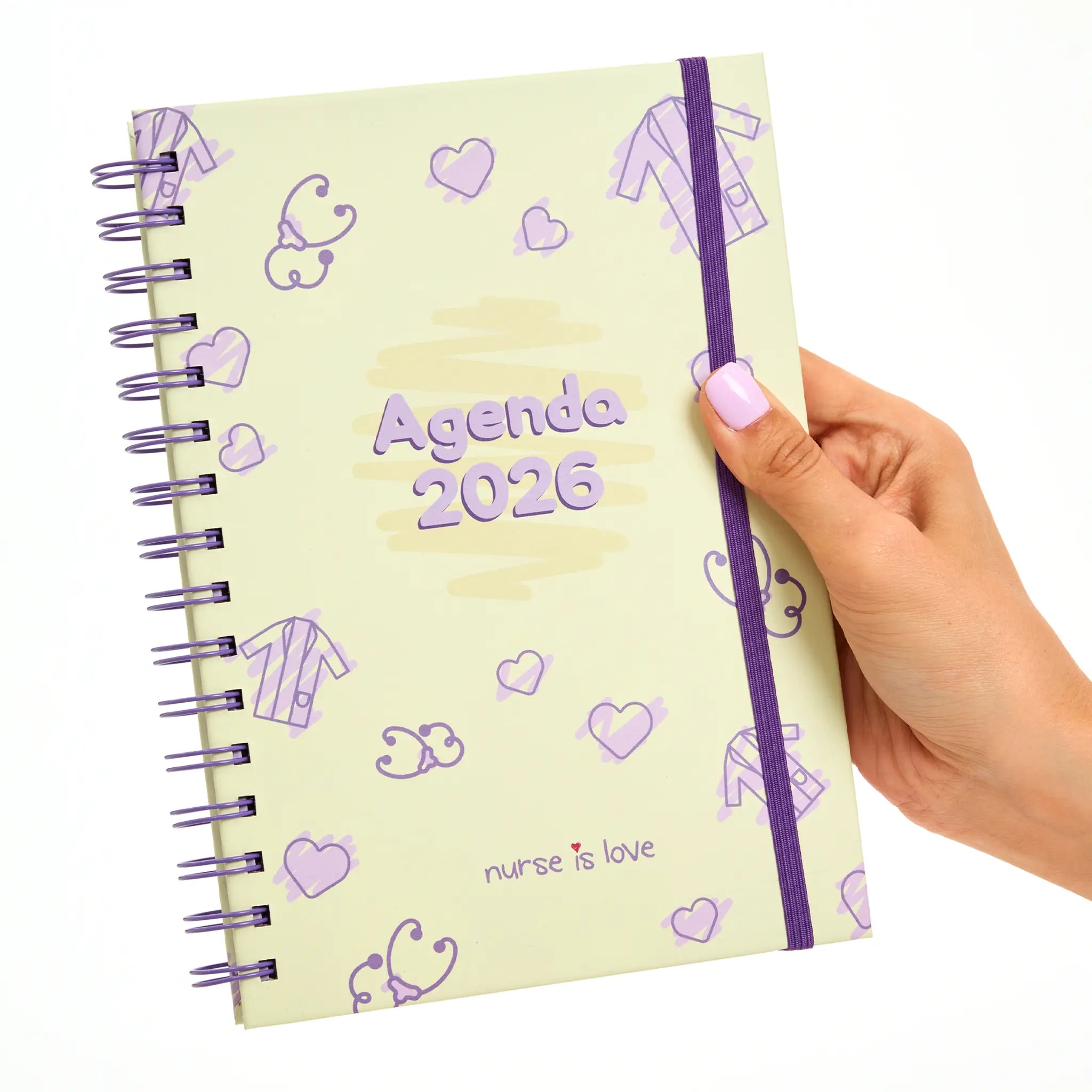 Agenda para Enfermeras Beige de Nurse is Love para enfermería y sanidad