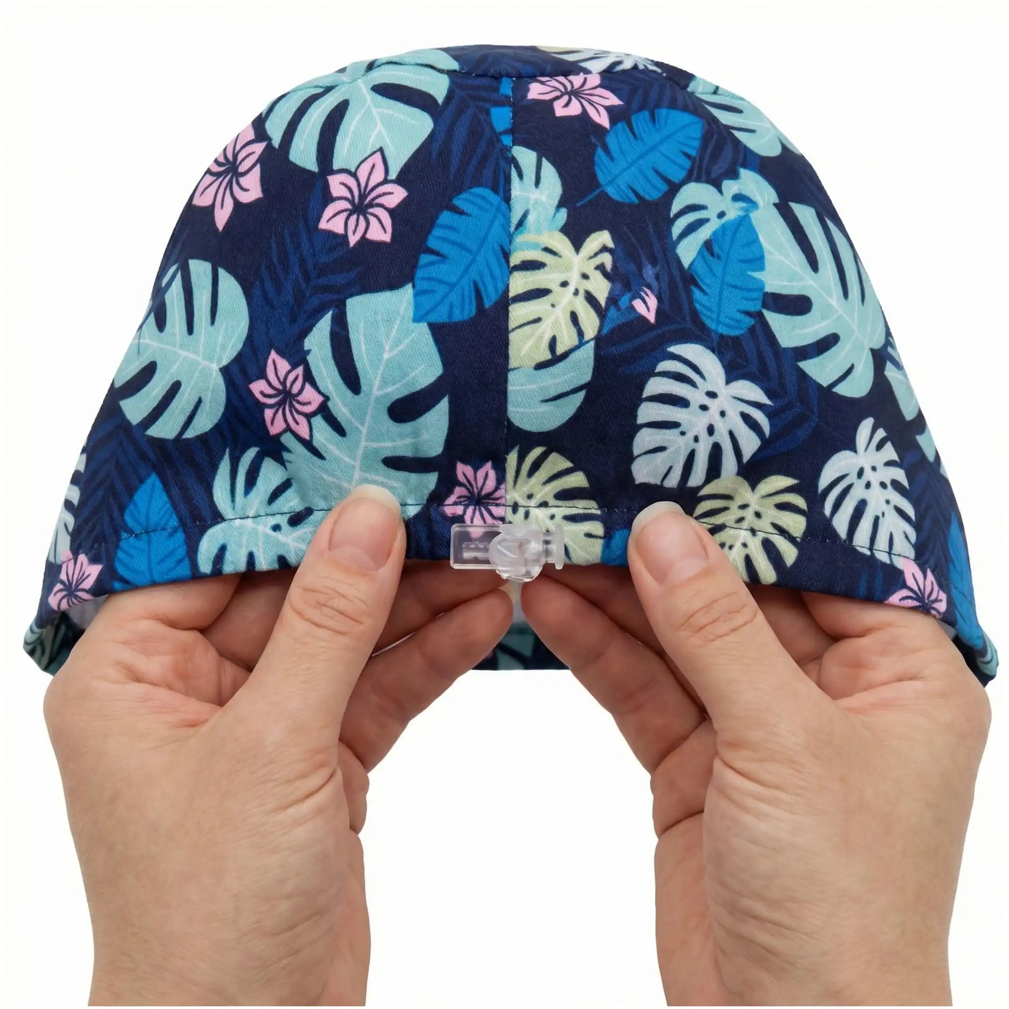 Gorro Hojas Navy para Enfermeras de Nurse is Love para enfermería y sanidad