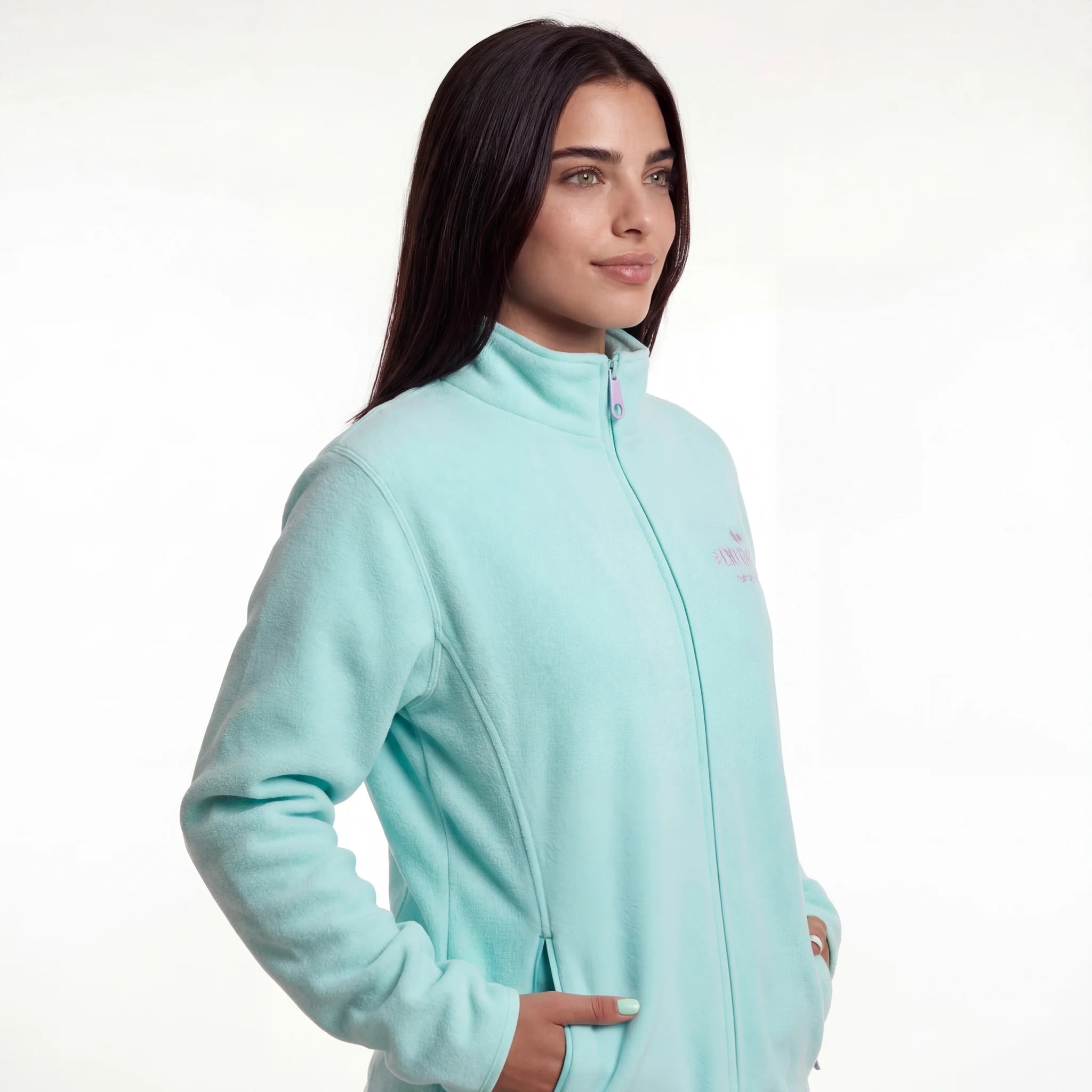 Chaqueta Polar Aqua para Enfermeras de Nurse is Love para enfermería y sanidad