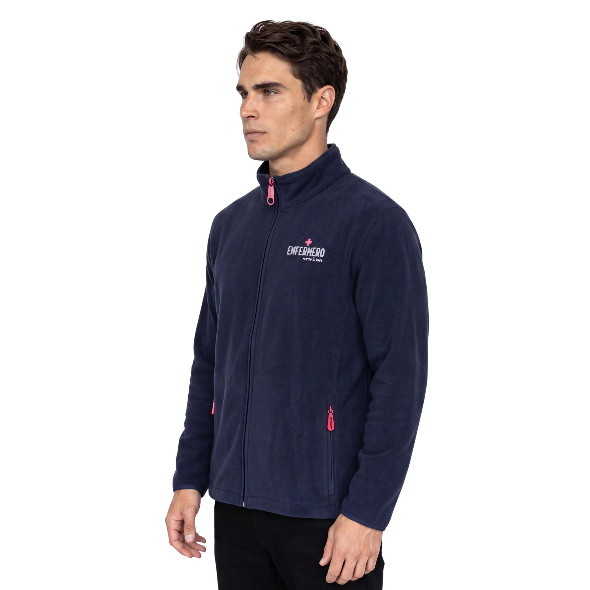 Chaqueta Polar Navy Instrumentos para Enfermeros