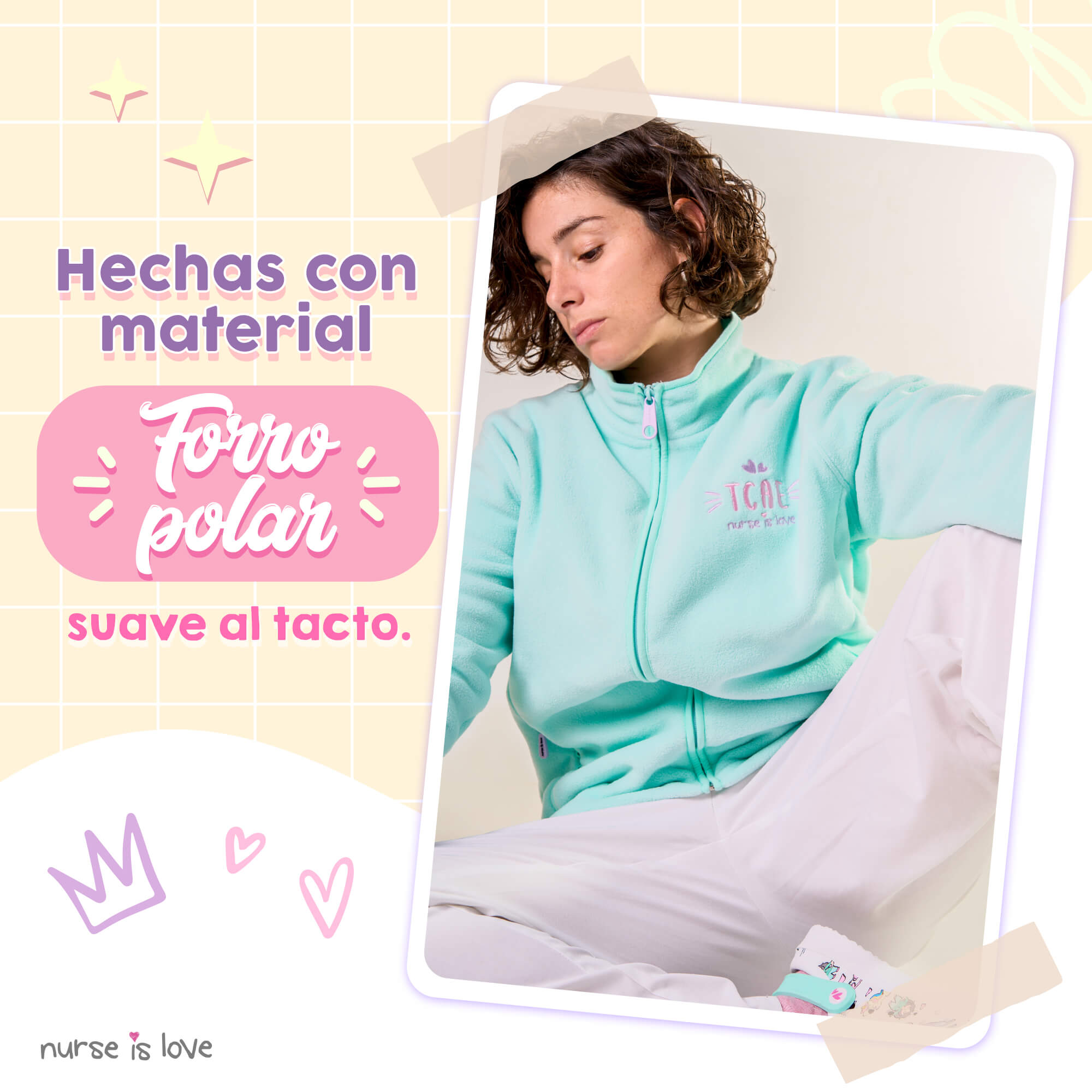 Chaqueta Polar Aqua TCAE