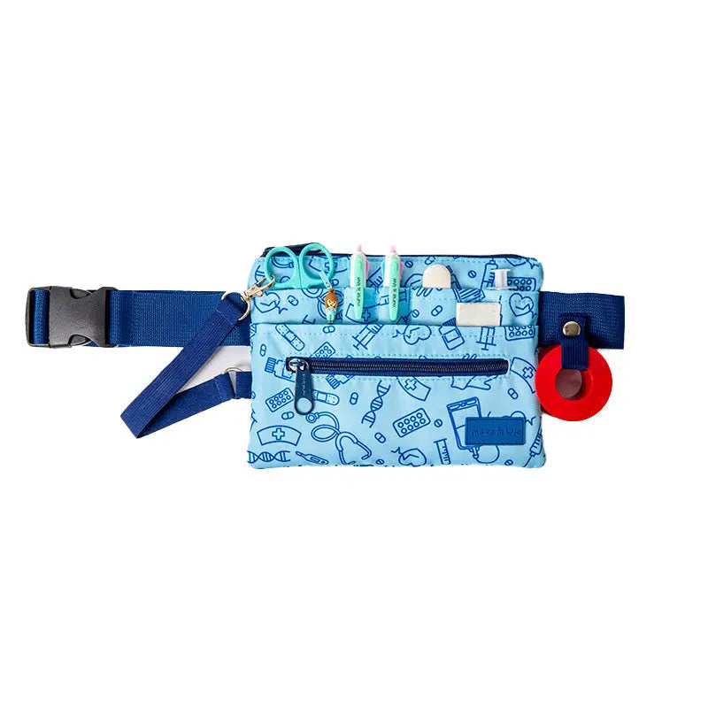 Set para Enfermera Organizador Riñonera - Tijeras Enfermeria Pico de Pato - Unisex de Nurse is Love para enfermería y sanidad