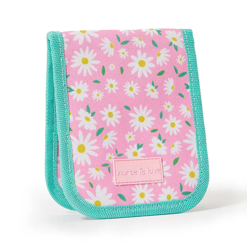 Set para Enfermera Organizador de Bolsillo - Tijeras Enfermeria Pico de Pato - Margaritas de Nurse is Love para enfermería y sanidad