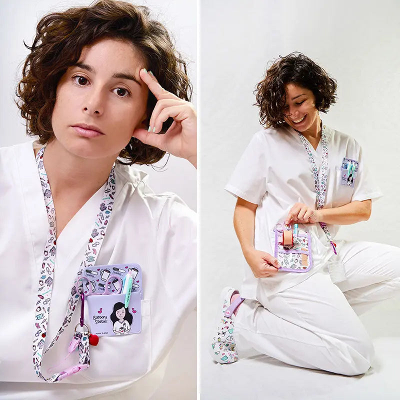 Purple Coffee Lanyard – Nurse is Love