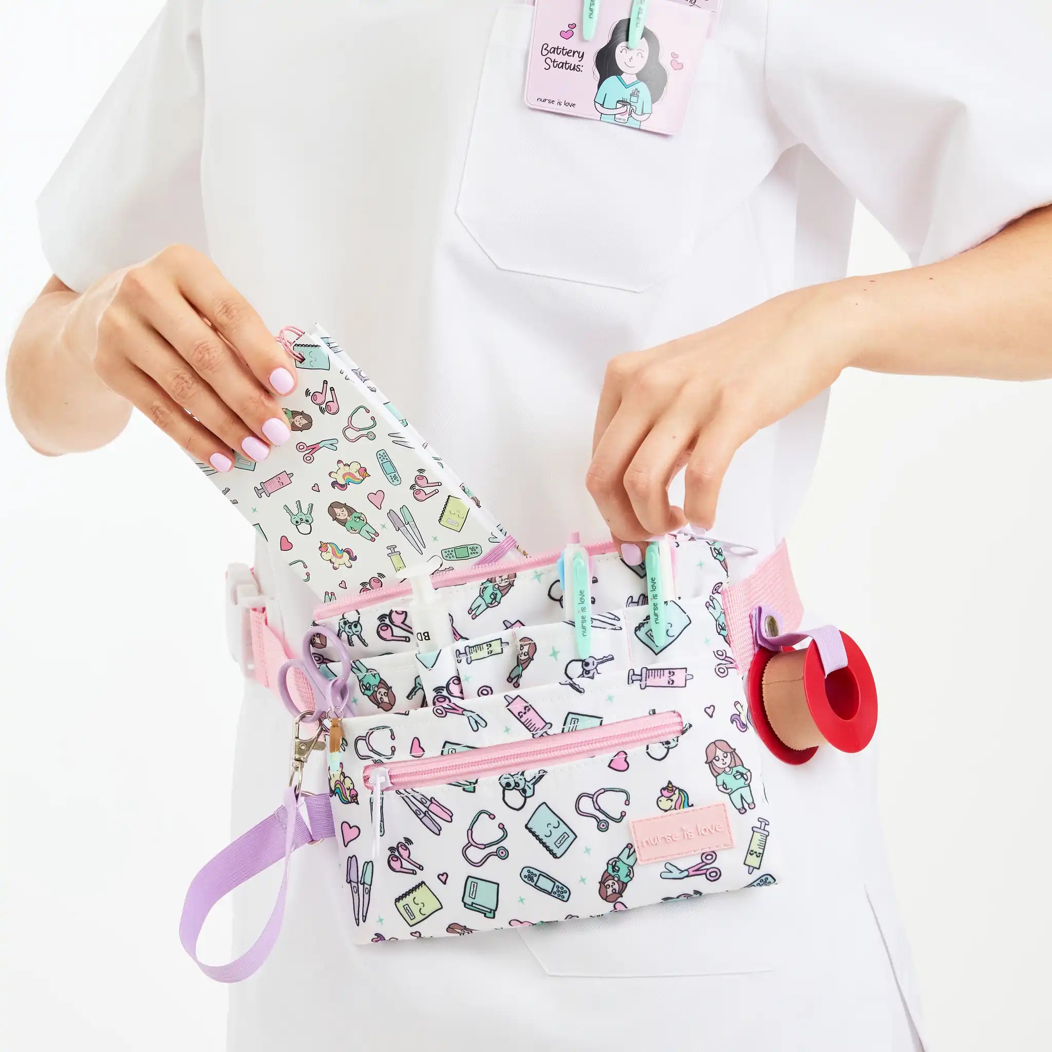 Cuaderno para Enfermeras Unicornios Mini de Nurse is Love para enfermería y sanidad