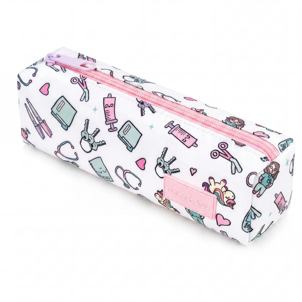 Estuche para Enfemeras Unicornios de Nurse is Love para enfermería y sanidad
