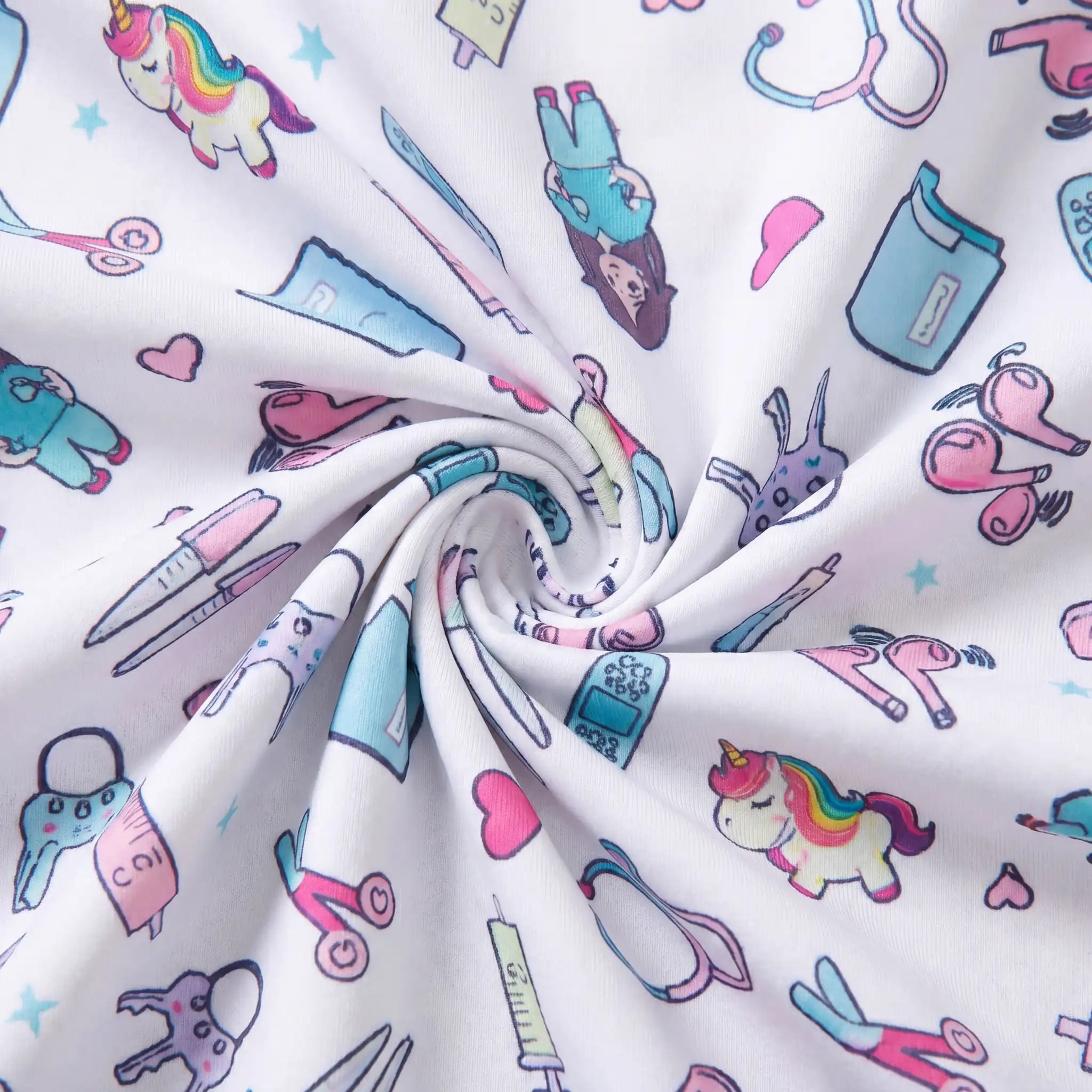 Casaca Unicornio de Nurse is Love para enfermería y sanidad