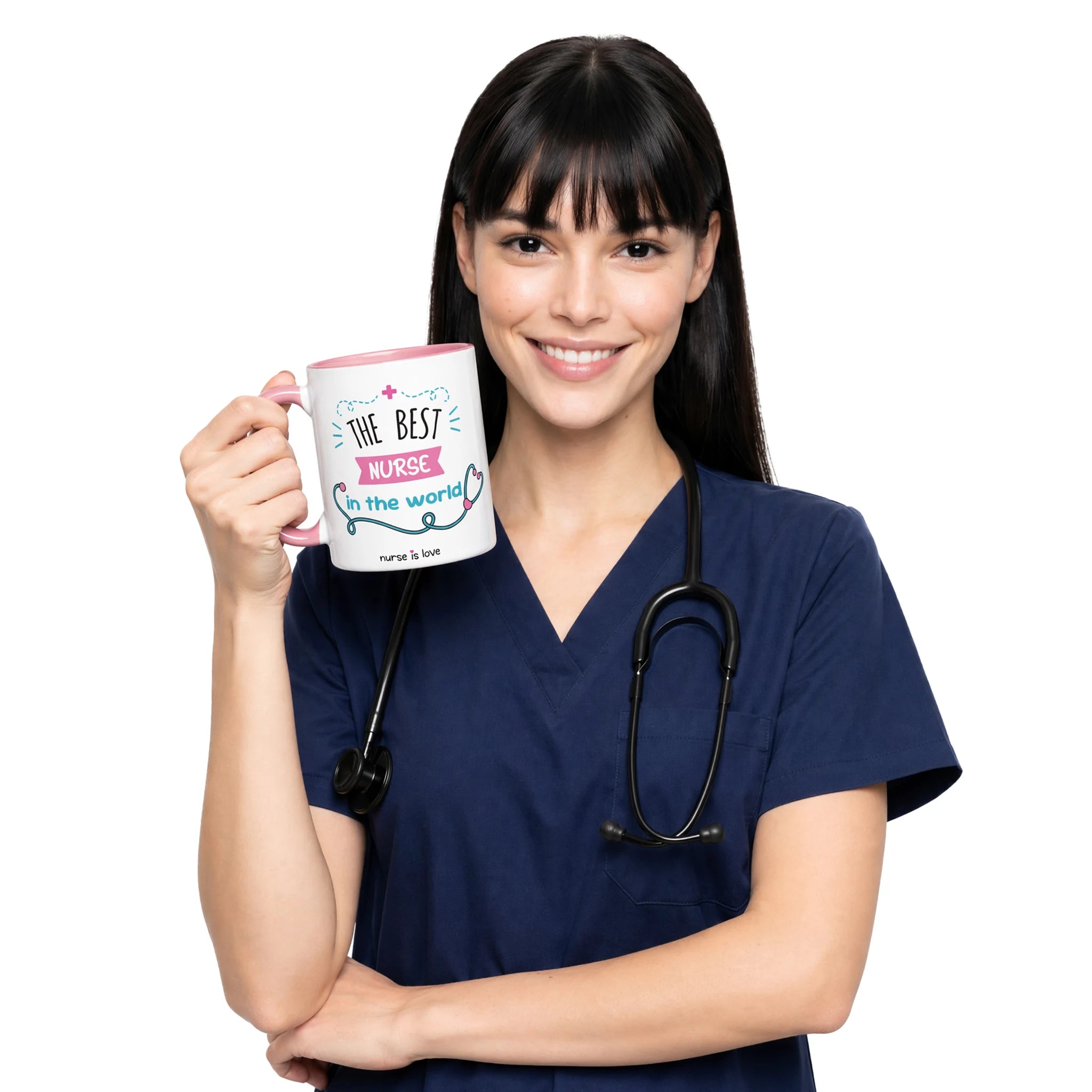 Taza para Enfermeras de Nurse is Love para enfermería y sanidad