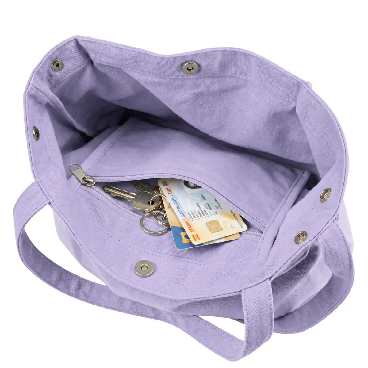 Tote Bag para Enfemeras Morada de Nurse is Love para enfermería y sanidad