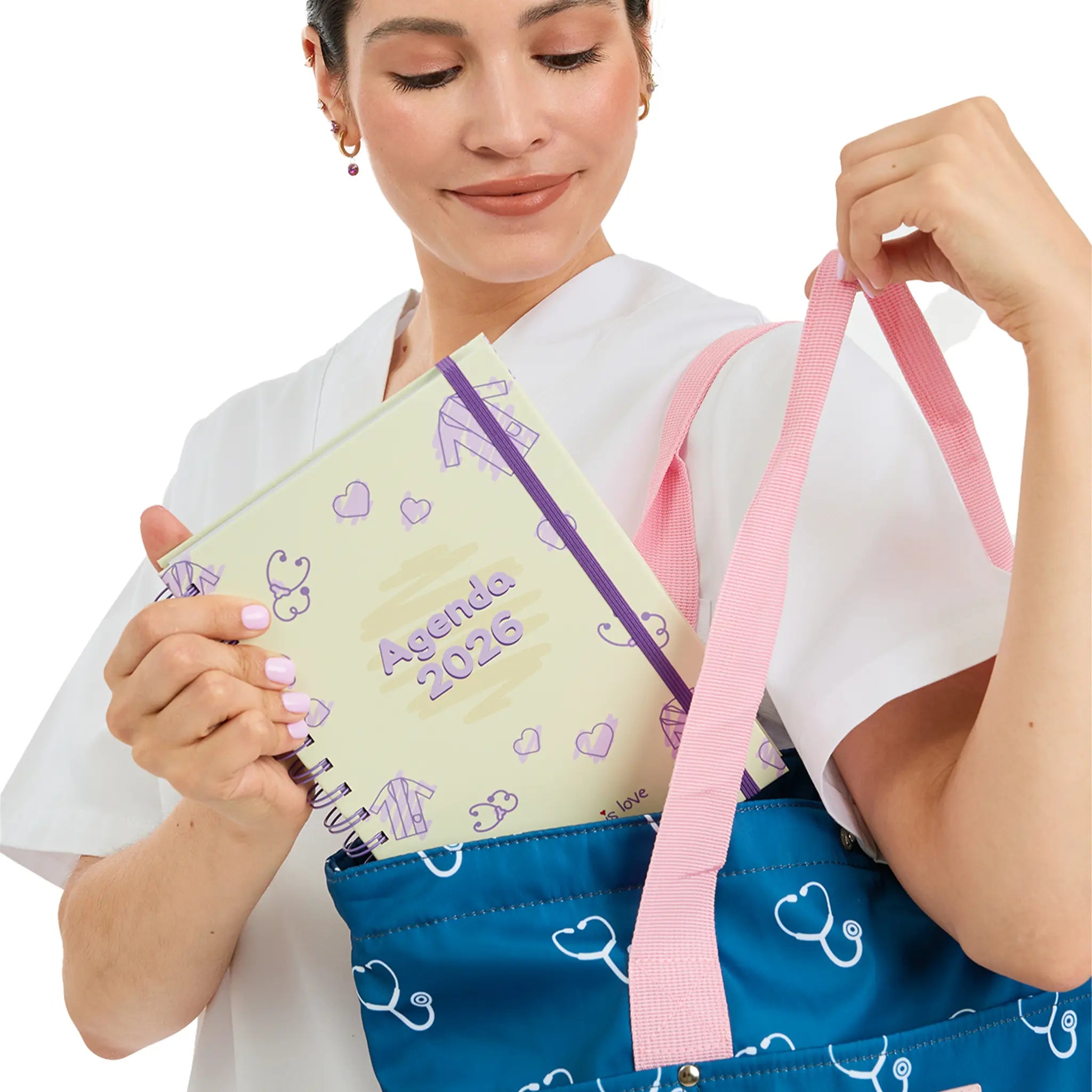 Agenda para Enfermeras Beige de Nurse is Love para enfermería y sanidad