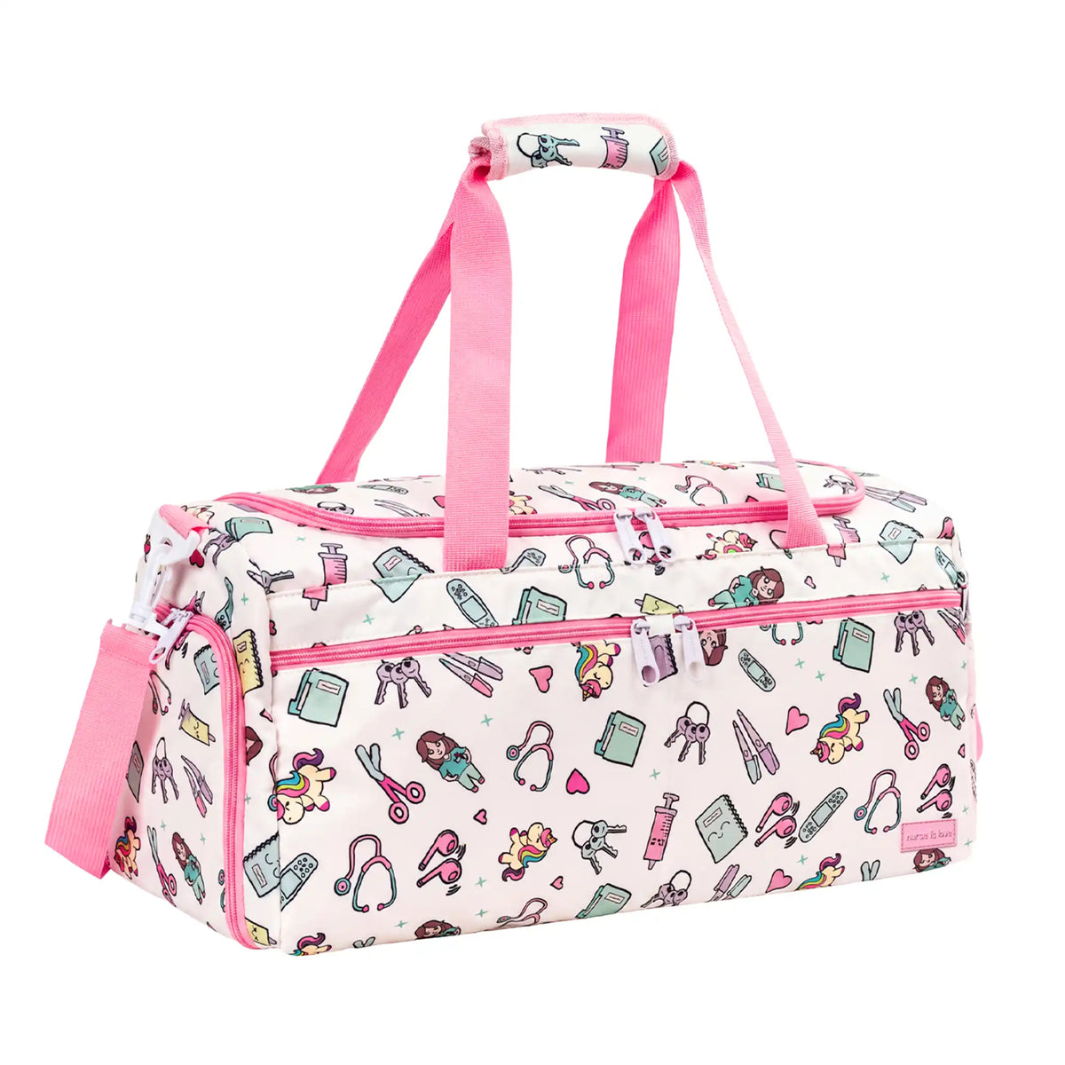 Bolso Deportivo para Enfemeras Unicornios de Nurse is Love para enfermería y sanidad