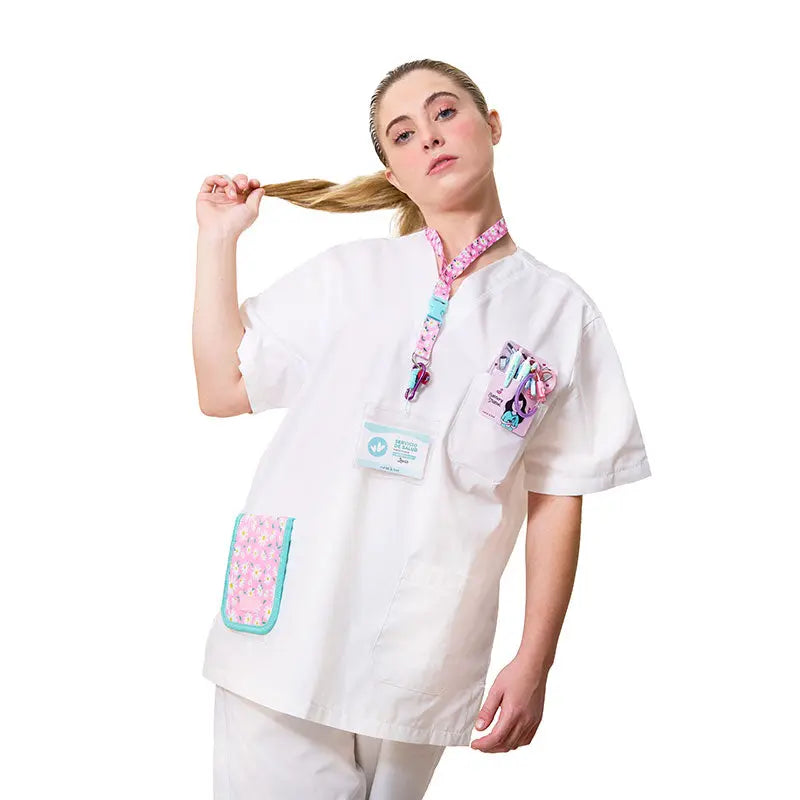 Set para Enfermera Organizador de Bolsillo - Tijeras Enfermeria Mayo - Margaritas de Nurse is Love para enfermería y sanidad