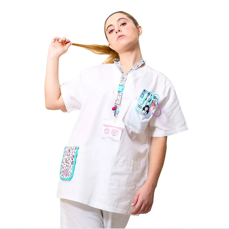 Set para Enfermera Lanyard - Tijeras Enfermeria Mayo - Aqua de Nurse is Love para enfermería y sanidad