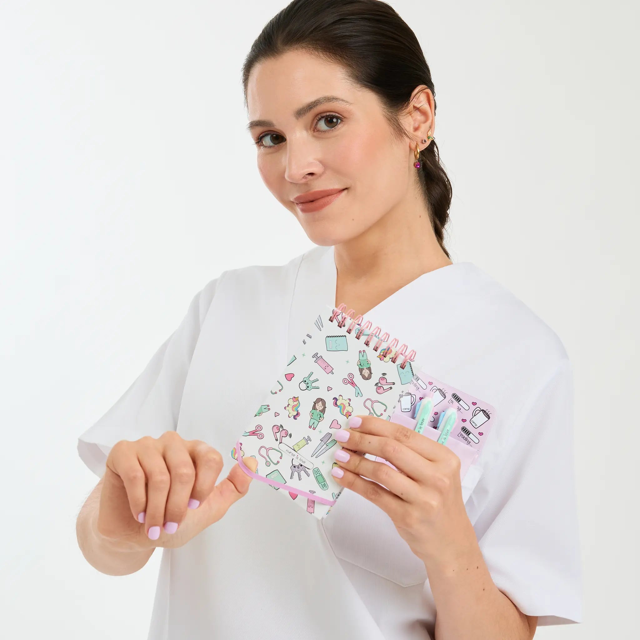 Cuaderno para Enfermeras Unicornios Mini de Nurse is Love para enfermería y sanidad