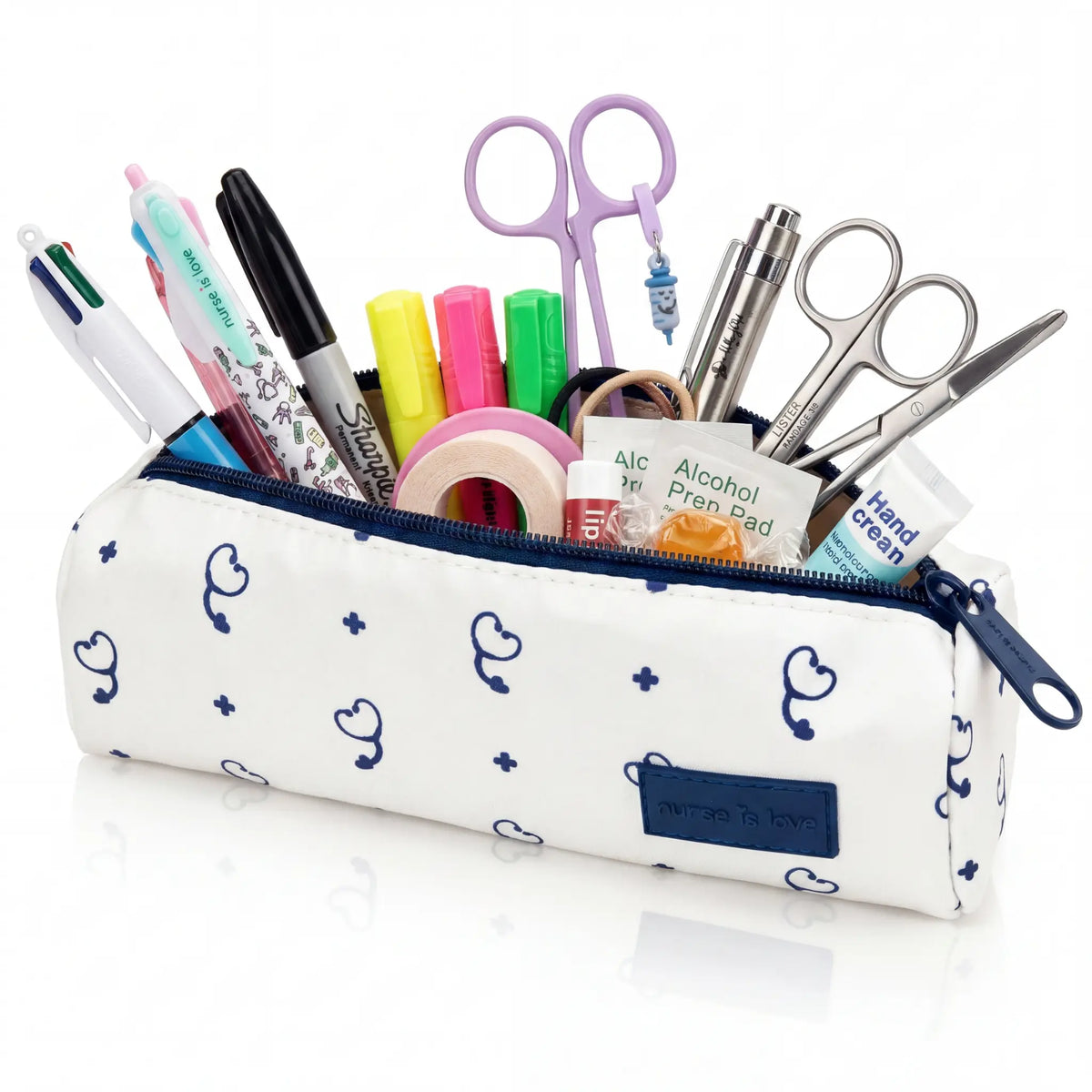 Estuche para Enfermeras Beige Estetoscopio
