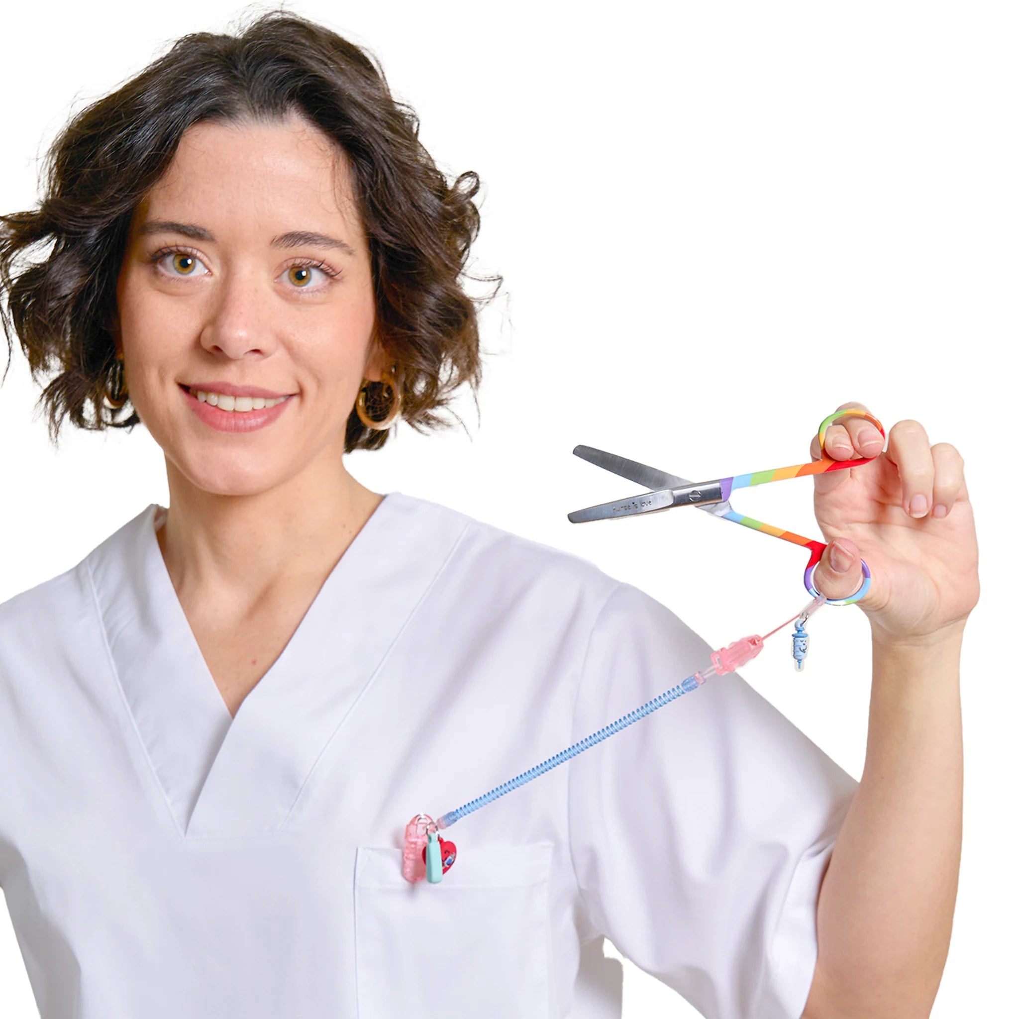 Tijeras Enfermería Mayo LGBT de Nurse is Love para enfermería y sanidad
