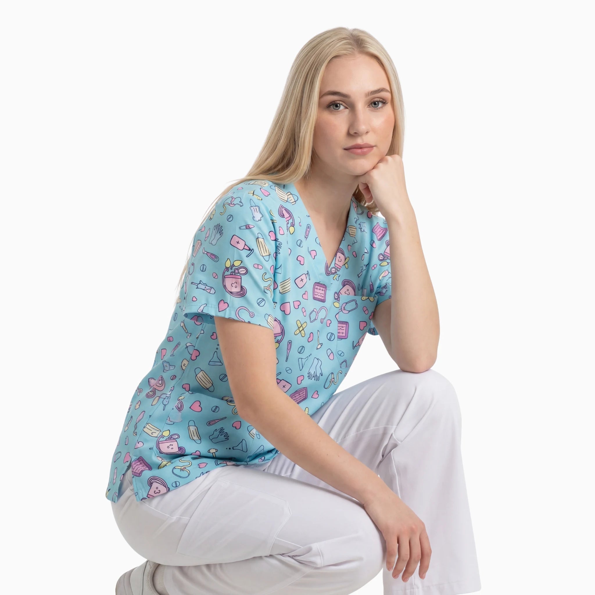Casaca Clínica de Nurse is Love para enfermería y sanidad