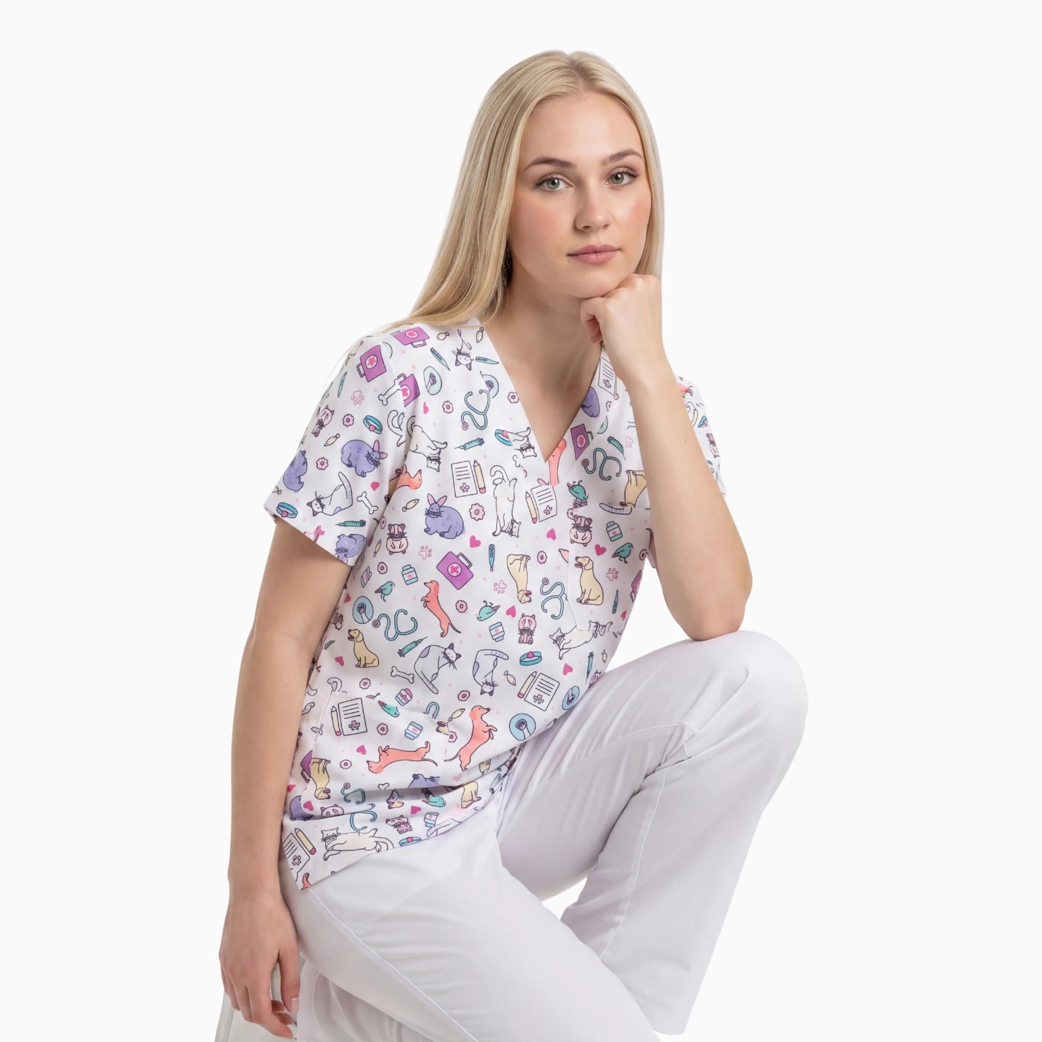 Casaca Veterinaria de Nurse is Love para enfermería y sanidad