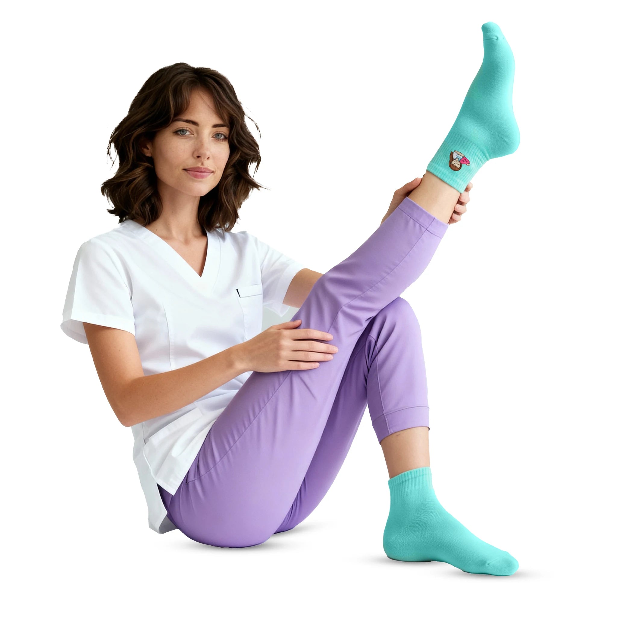 Calcetines para Enfermeras Coloridos (Set de 3) de Nurse is Love para enfermería y sanidad