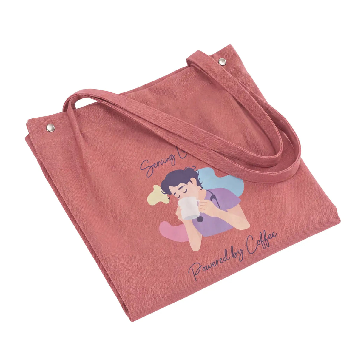 Tote Bag para Enfemeras Naranja de Nurse is Love para enfermería y sanidad
