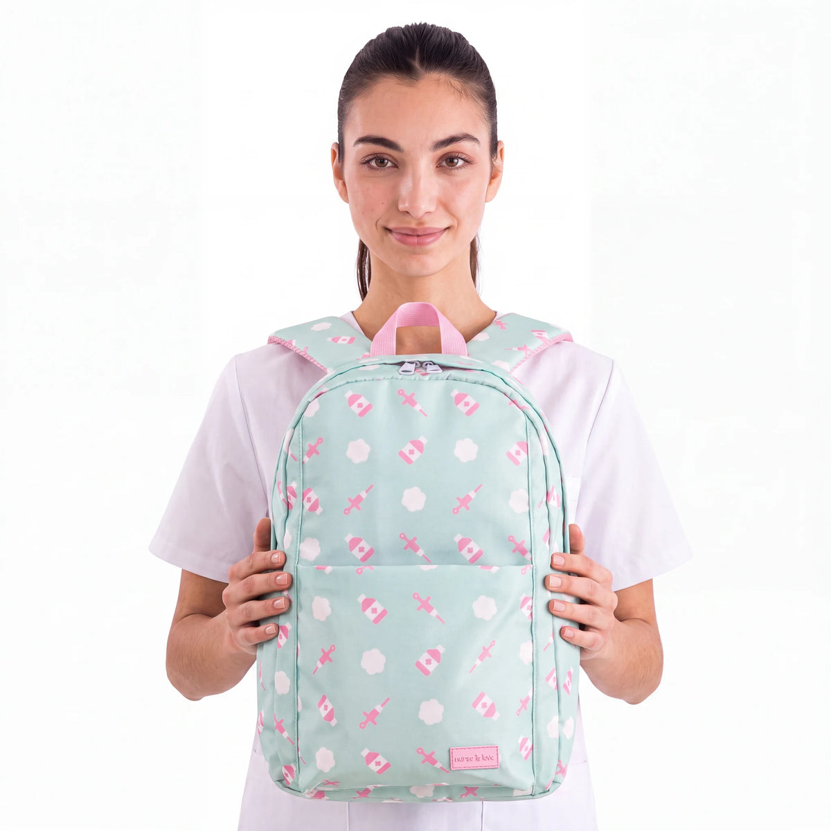 Mochila para Enfemeras Aqua de Nurse is Love para enfermería y sanidad