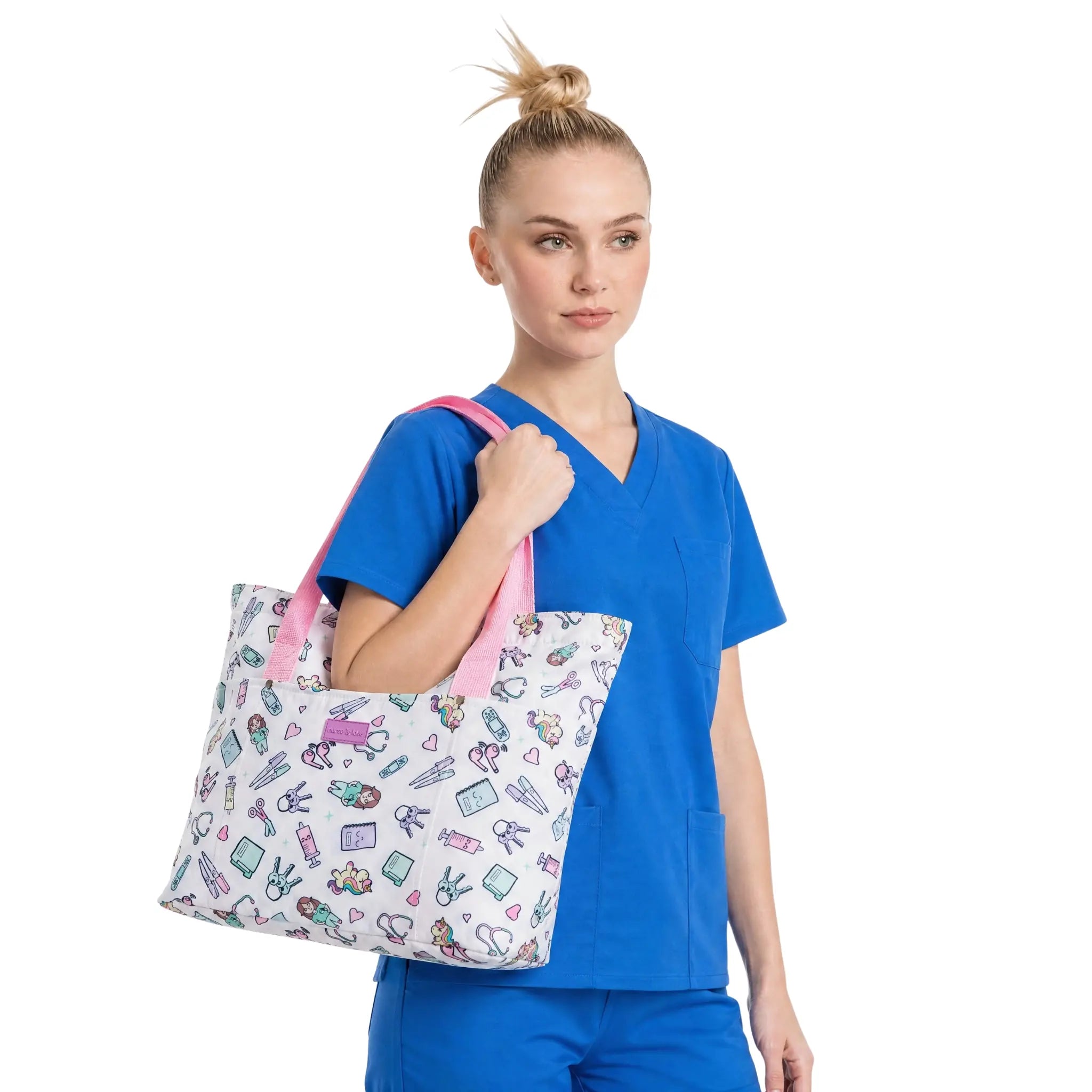 Bolso Unicornios de Nurse is Love para enfermería y sanidad