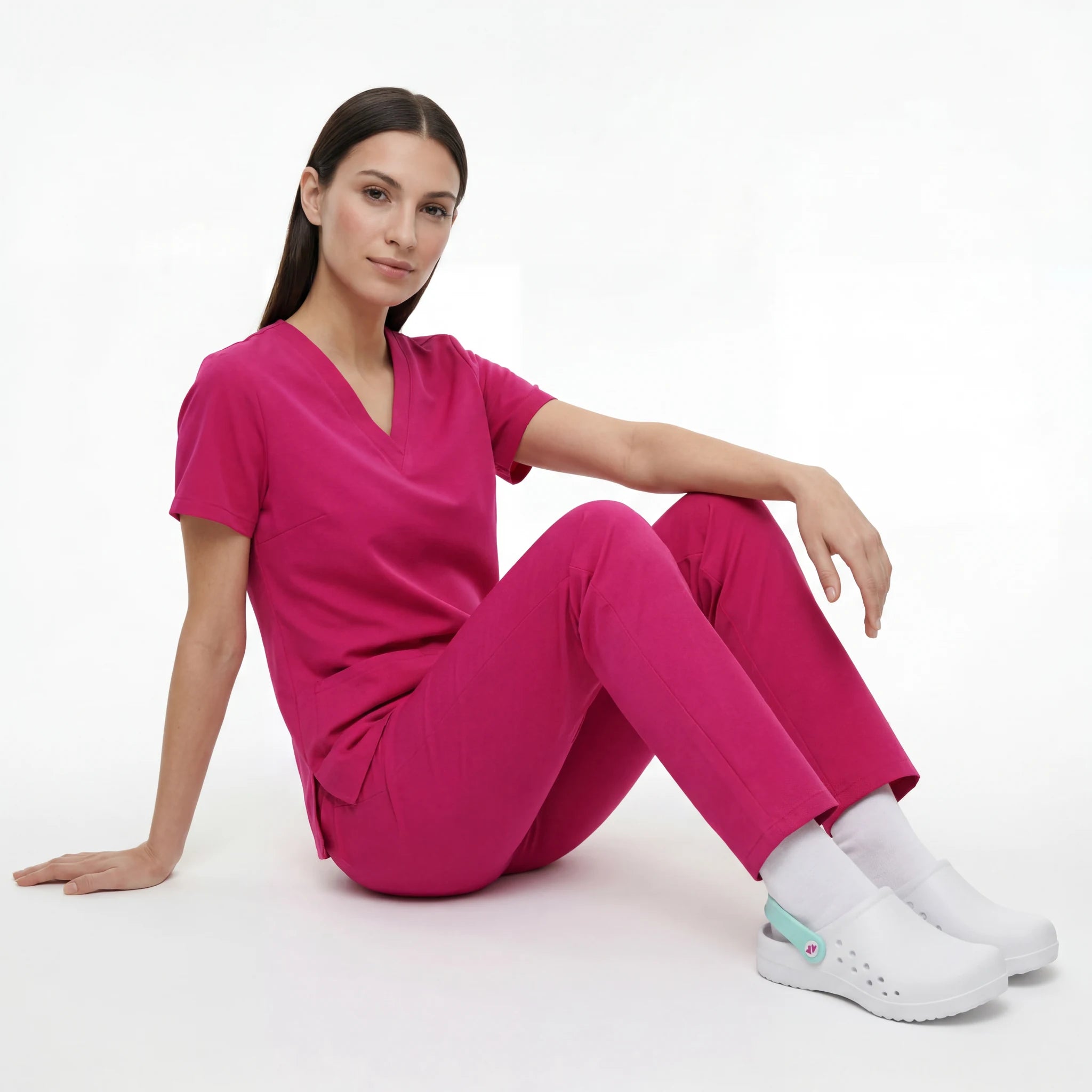 Zuecos para Enfermeras Blanco de Nurse is Love para enfermería y sanidad