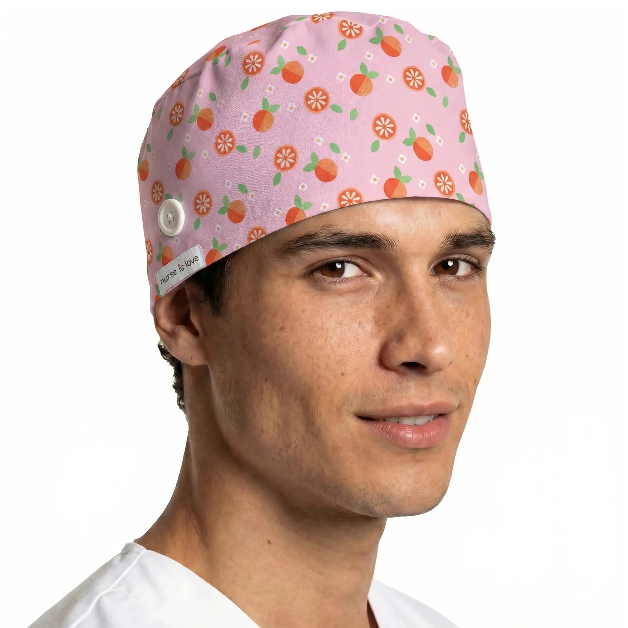 Gorro Naranjas para Enfermeras de Nurse is Love para enfermería y sanidad