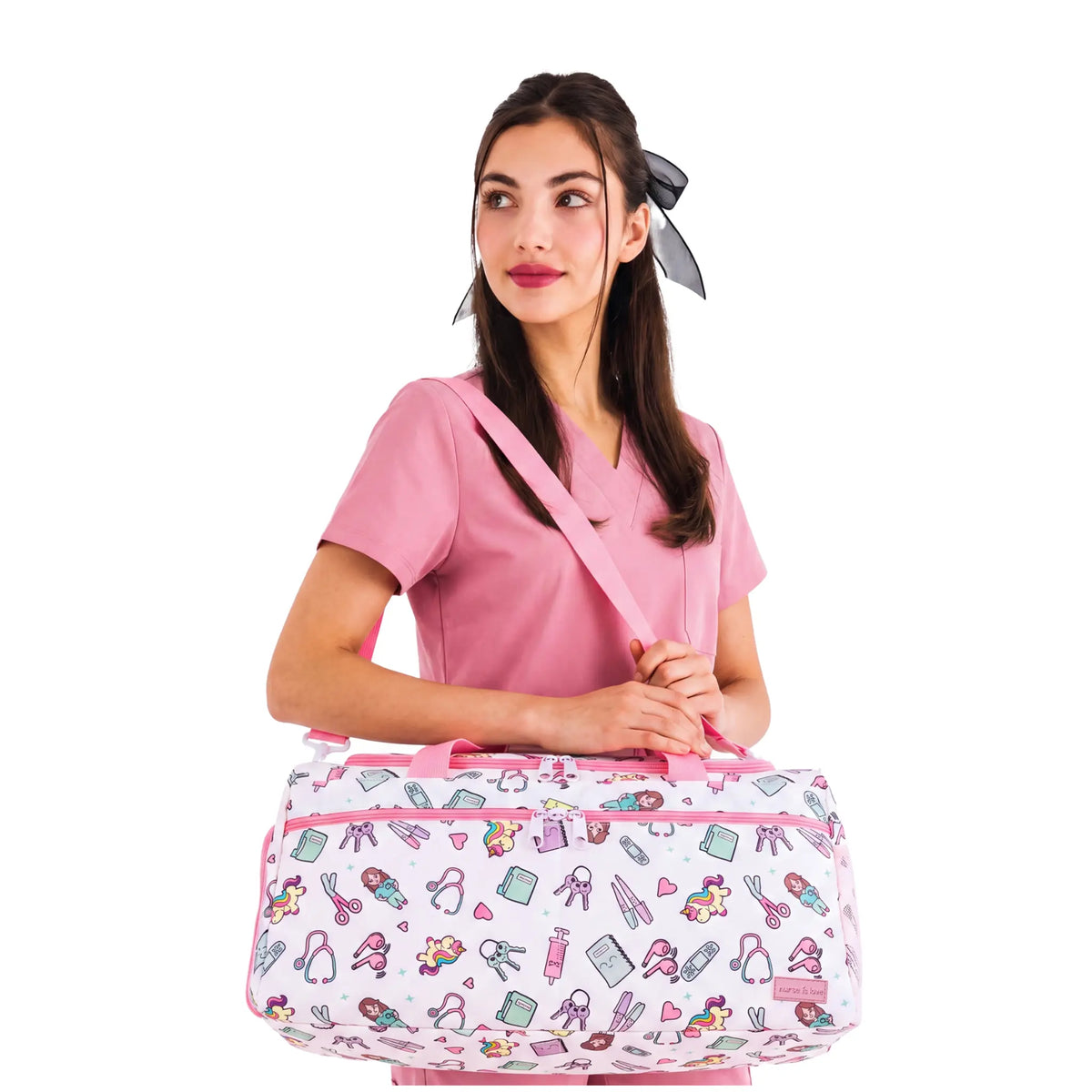Bolso Deportivo para Enfemeras Unicornios de Nurse is Love para enfermería y sanidad