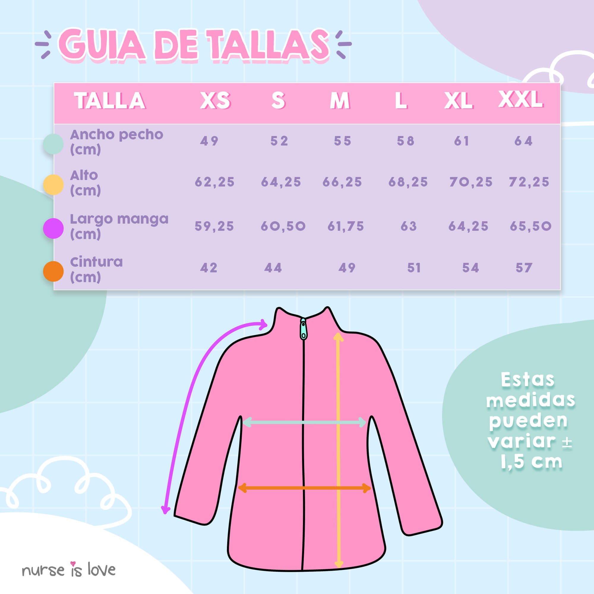 Chaqueta Polar Aqua TCAE