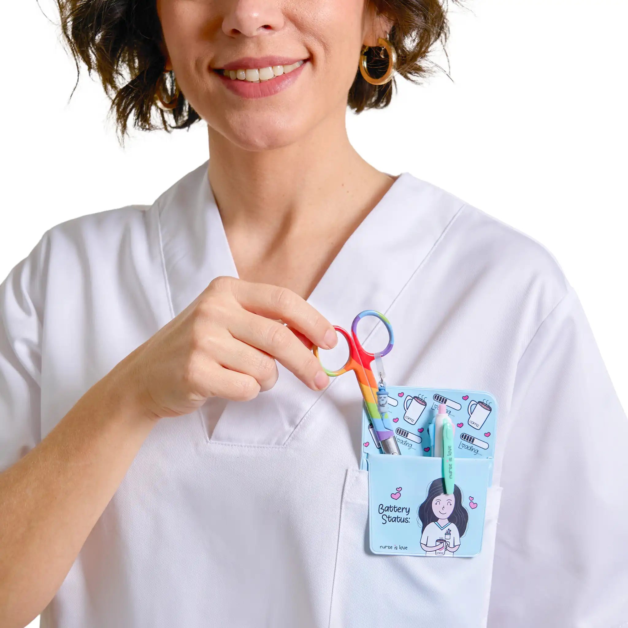 Tijeras Enfermería Mayo LGBT de Nurse is Love para enfermería y sanidad