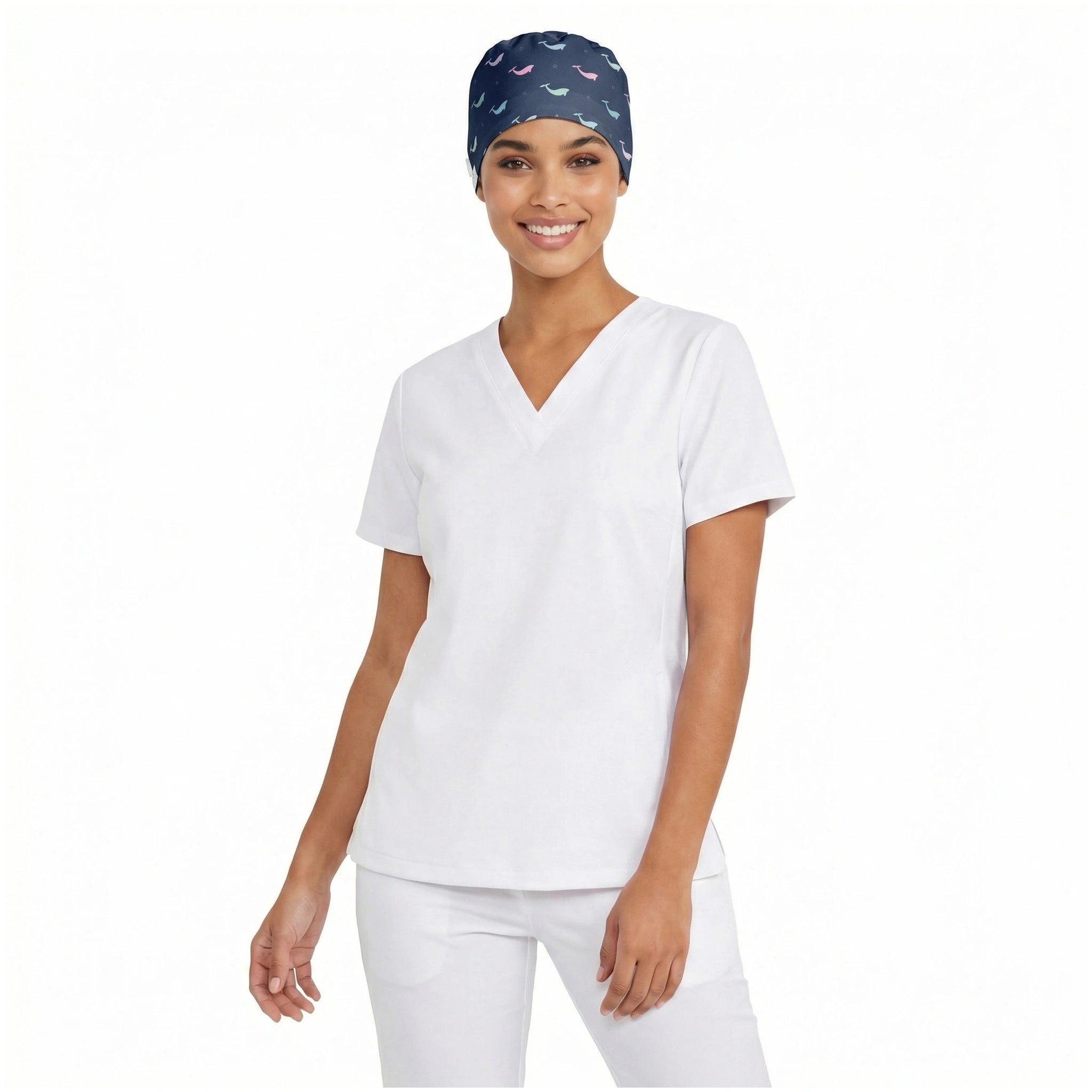 Gorro Ballenas para Enfermeras de Nurse is Love para enfermería y sanidad