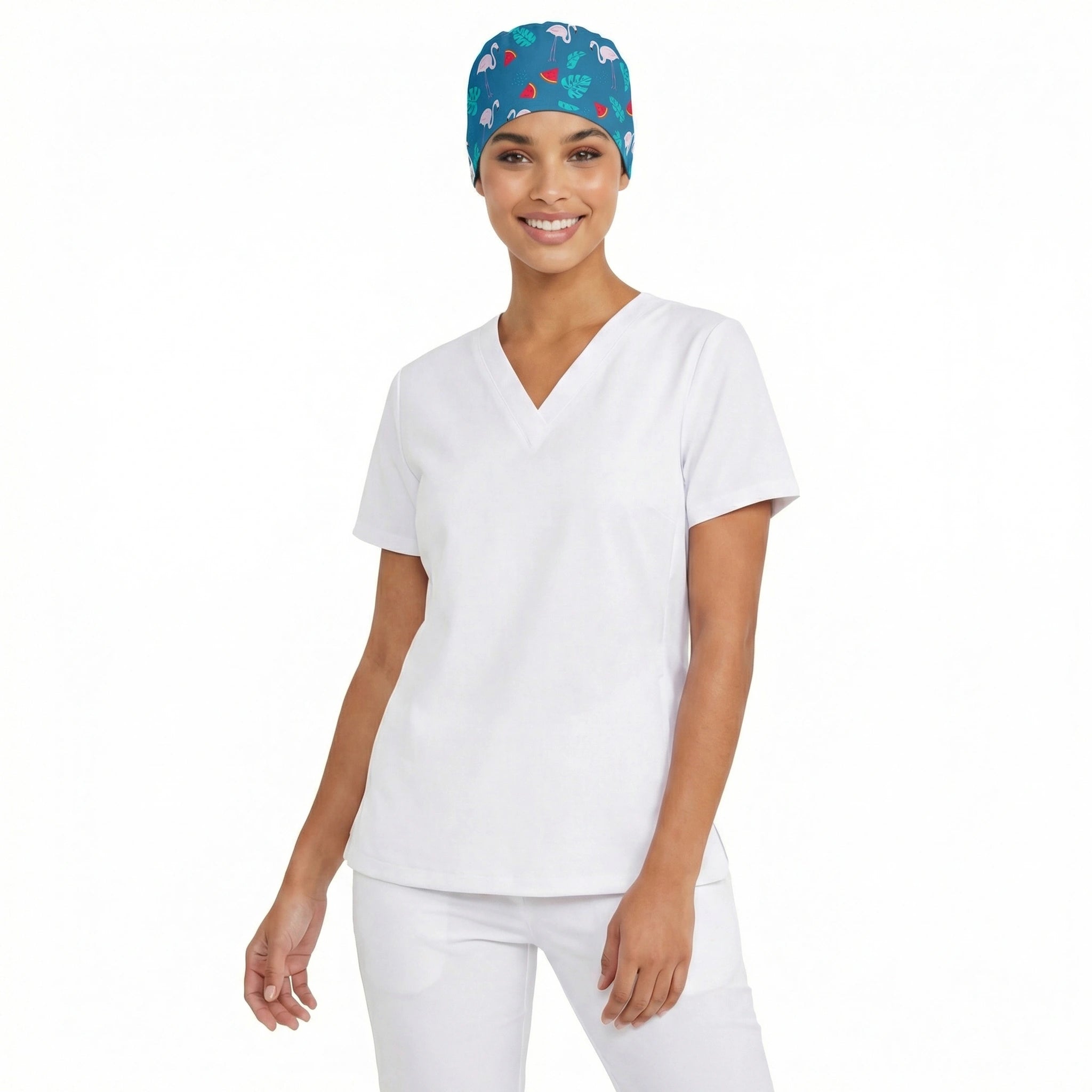 Gorro Flamencos para Enfermeras de Nurse is Love para enfermería y sanidad