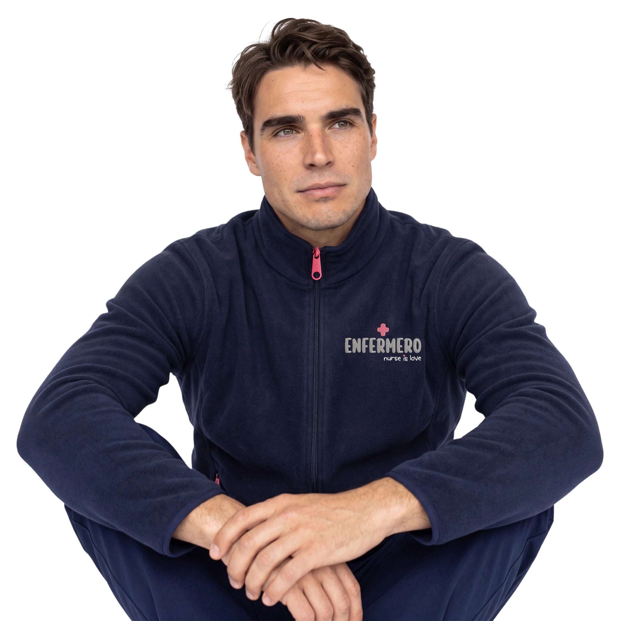 Chaqueta Polar Navy Instrumentos para Enfermeros
