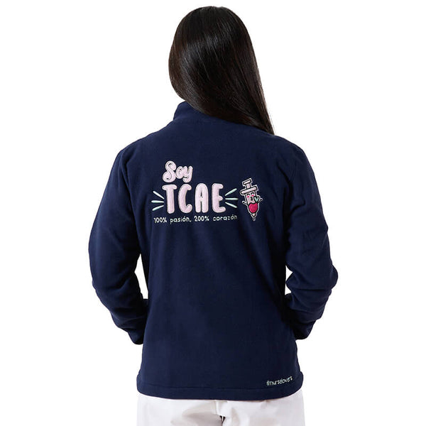 Chaqueta Polar Navy TCAE