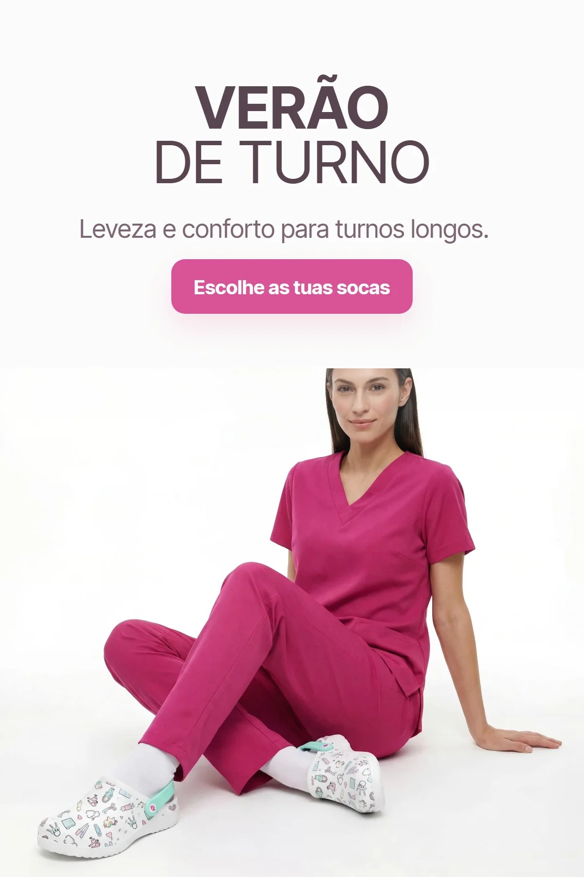 Localized mobile home banner for Nurse is Love clogs